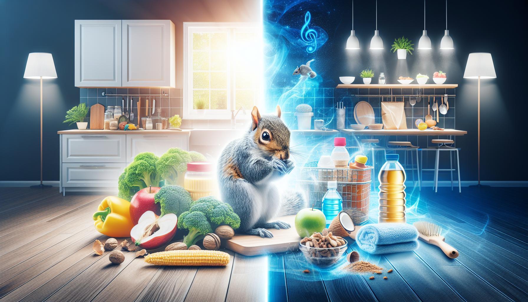 Qué comen las ardillas y cómo evitar daños en tu hogar