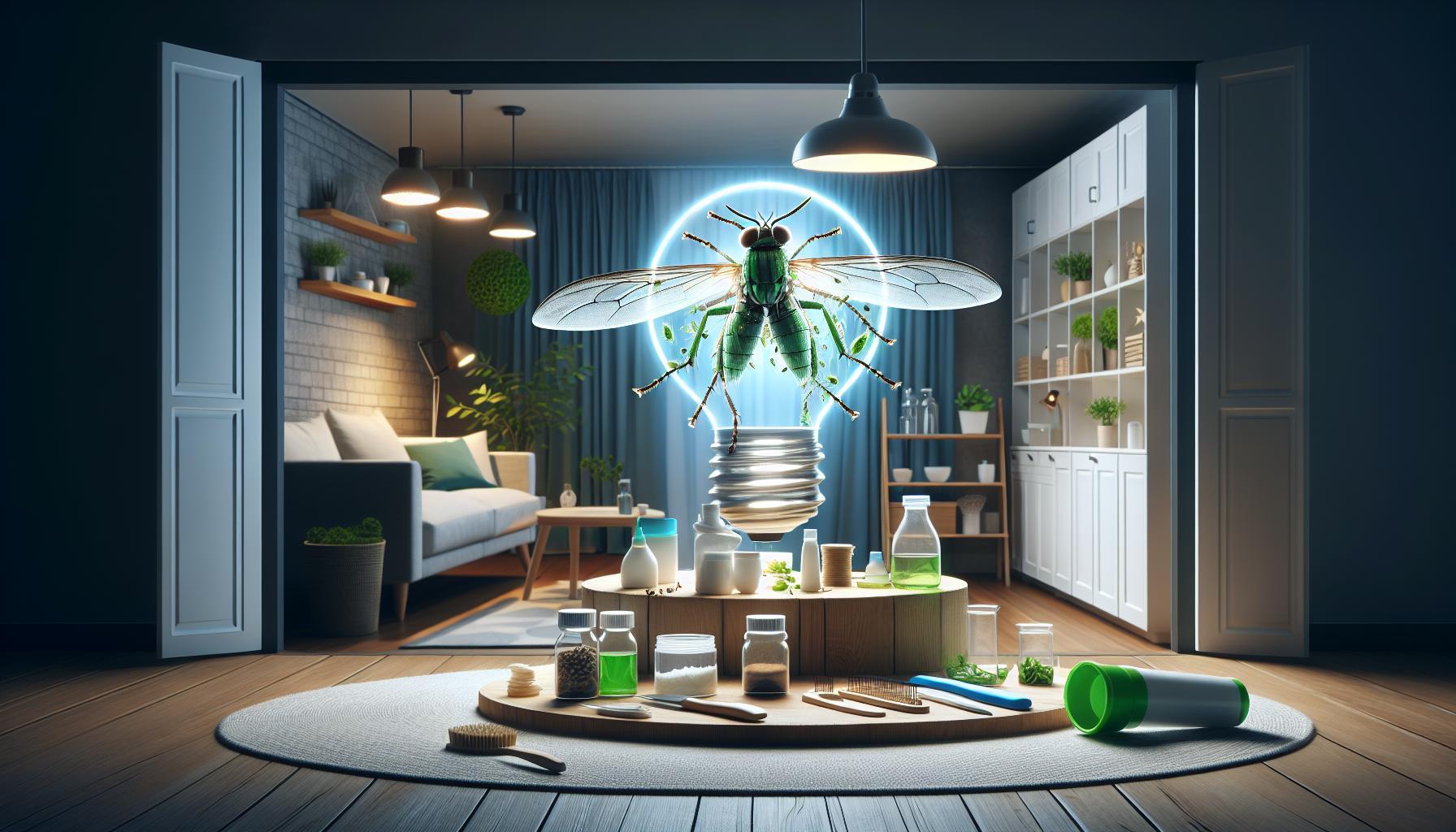 Bichos verdes voladores: identificación y métodos para eliminarlos