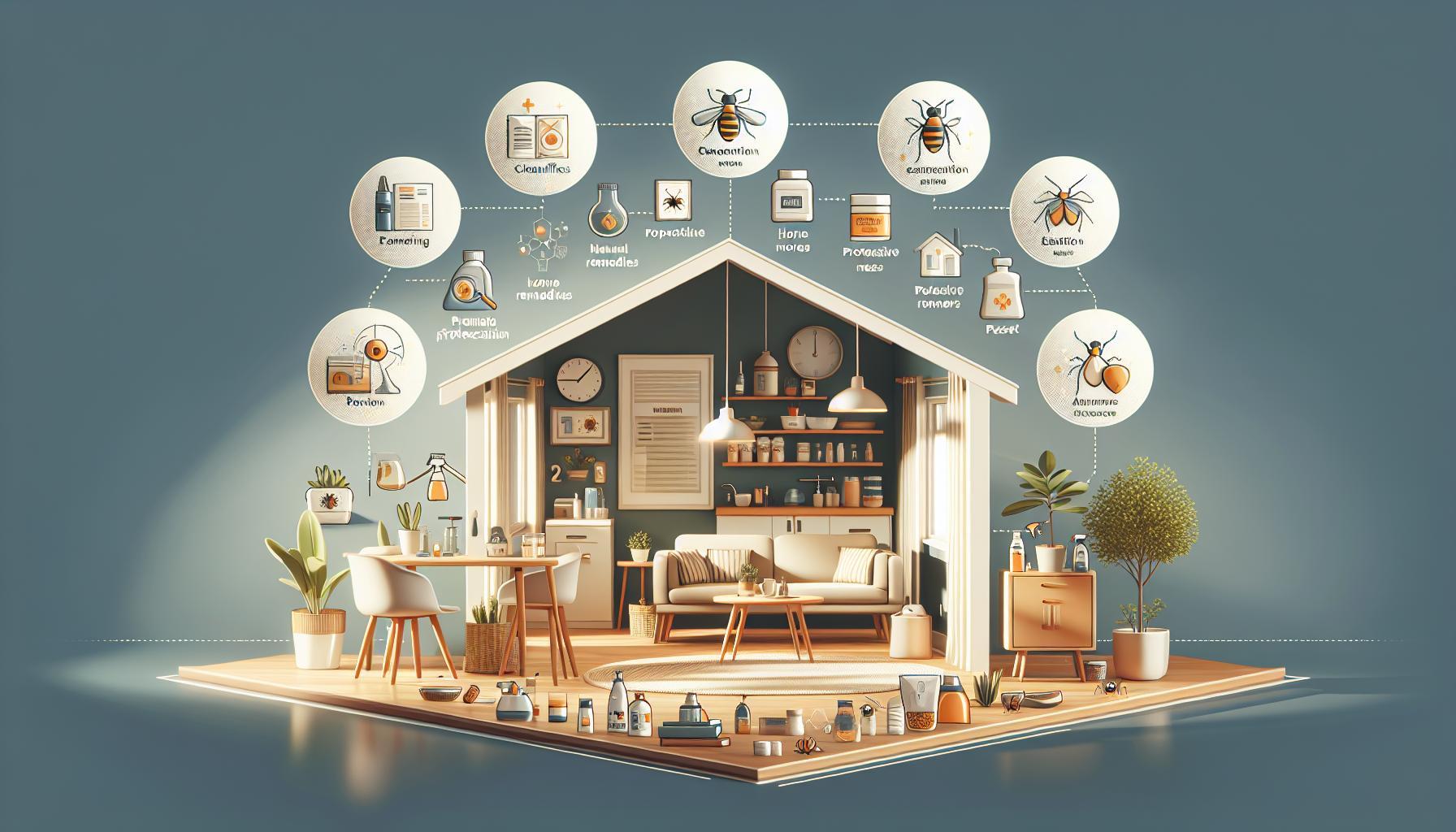 Bichitos blancos en casa: Causas comunes y cómo eliminarlos