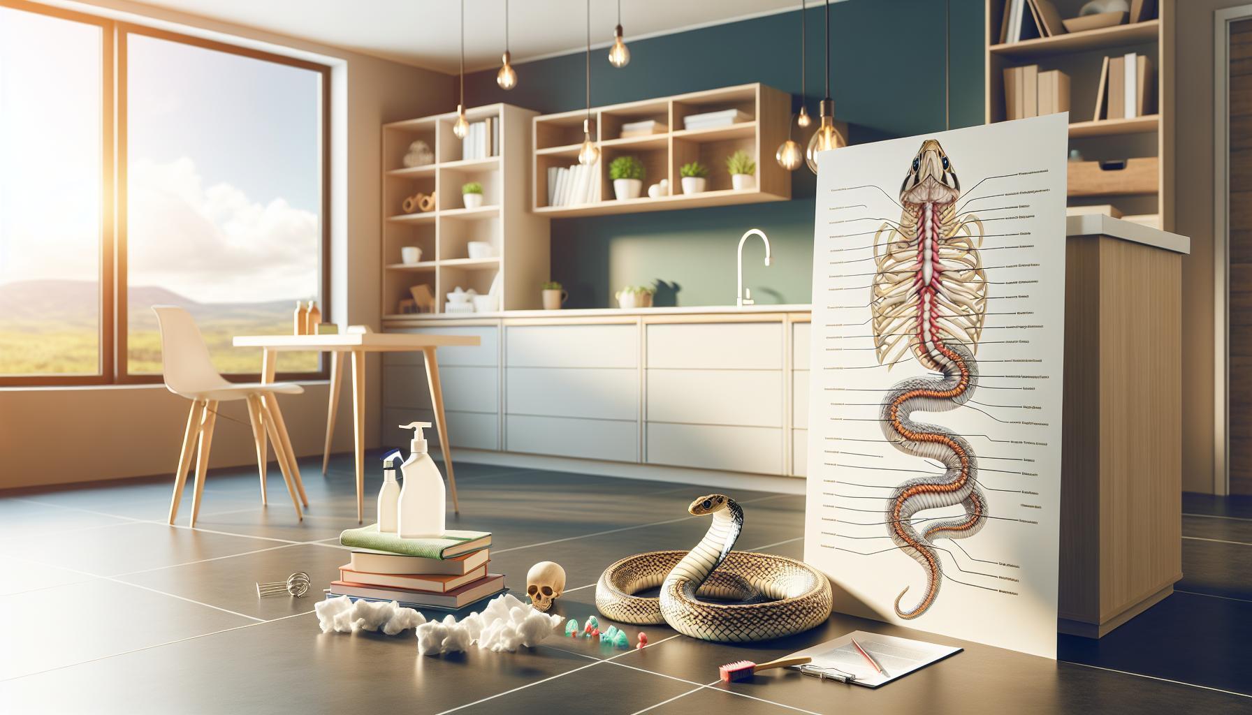 ¿Serpiente tiene huesos? Descubre su anatomía sorprendente