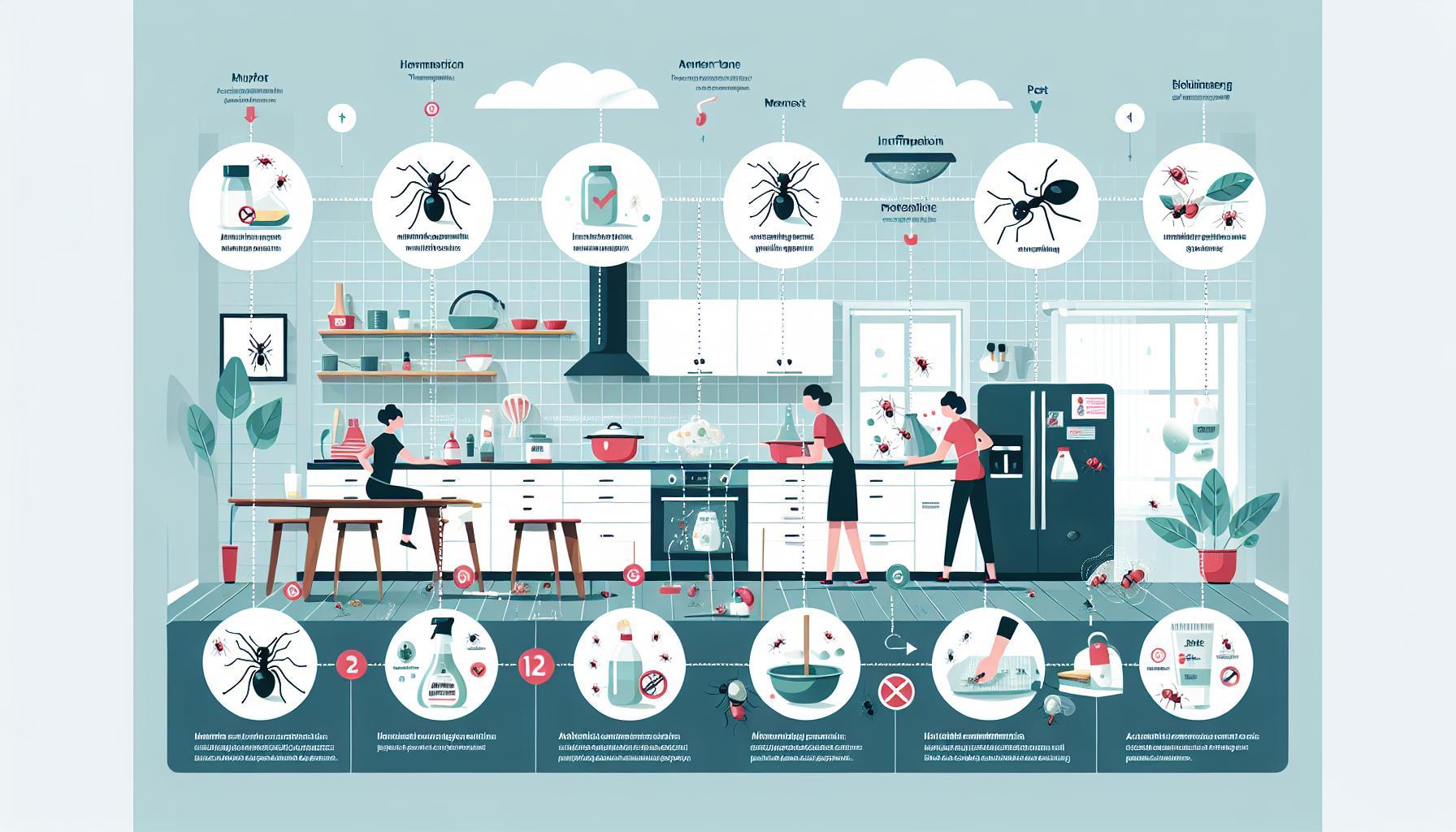 Cómo eliminar las hormigas en la cocina: Métodos caseros y efectivos