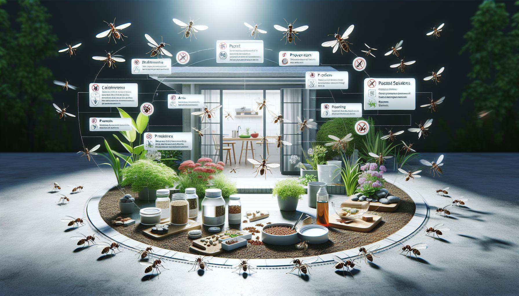 ¿Qué comen las hormigas voladoras? Previene su aparición