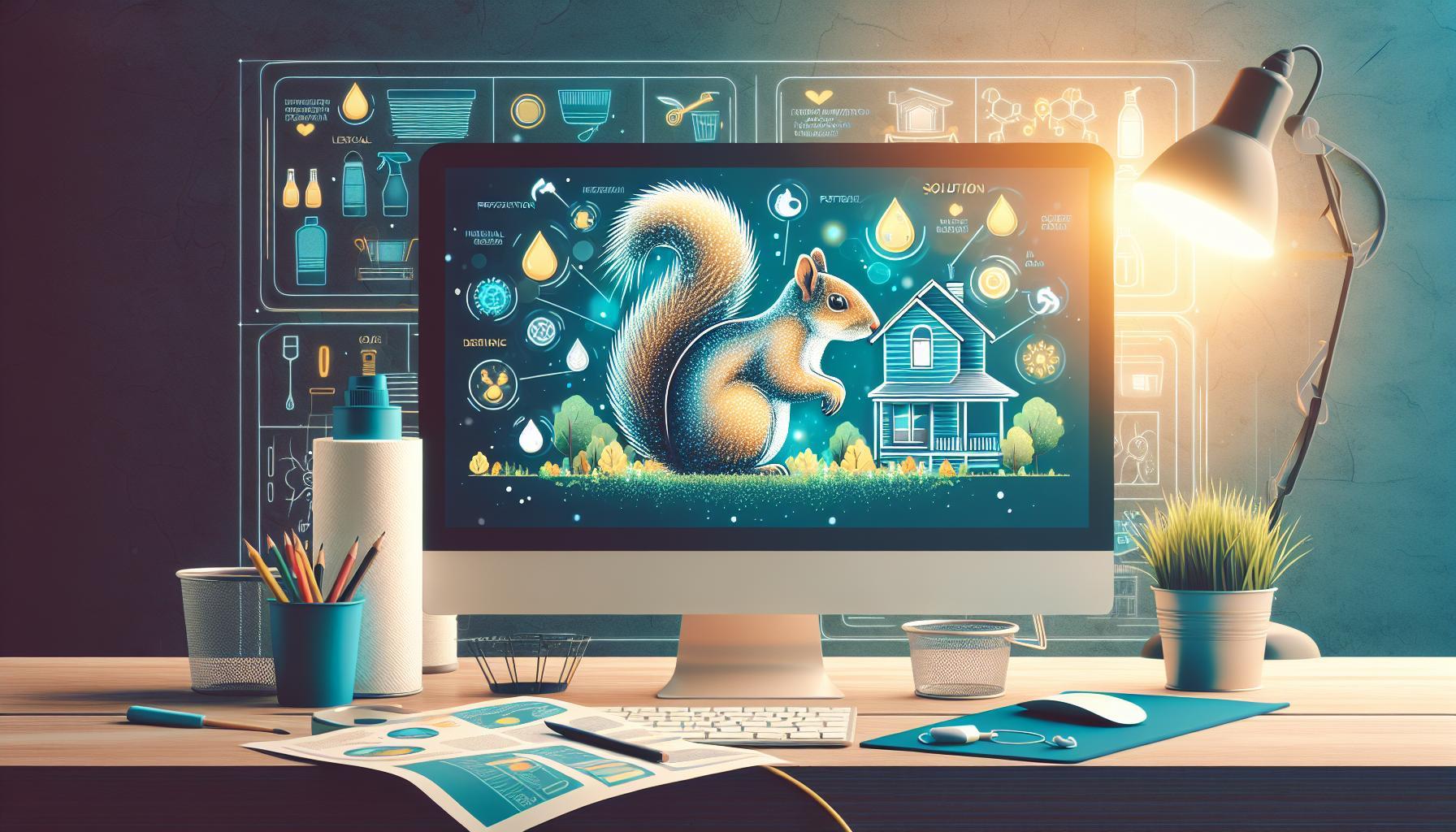 Caca de ardillas: Identifica presencia en tu propiedad