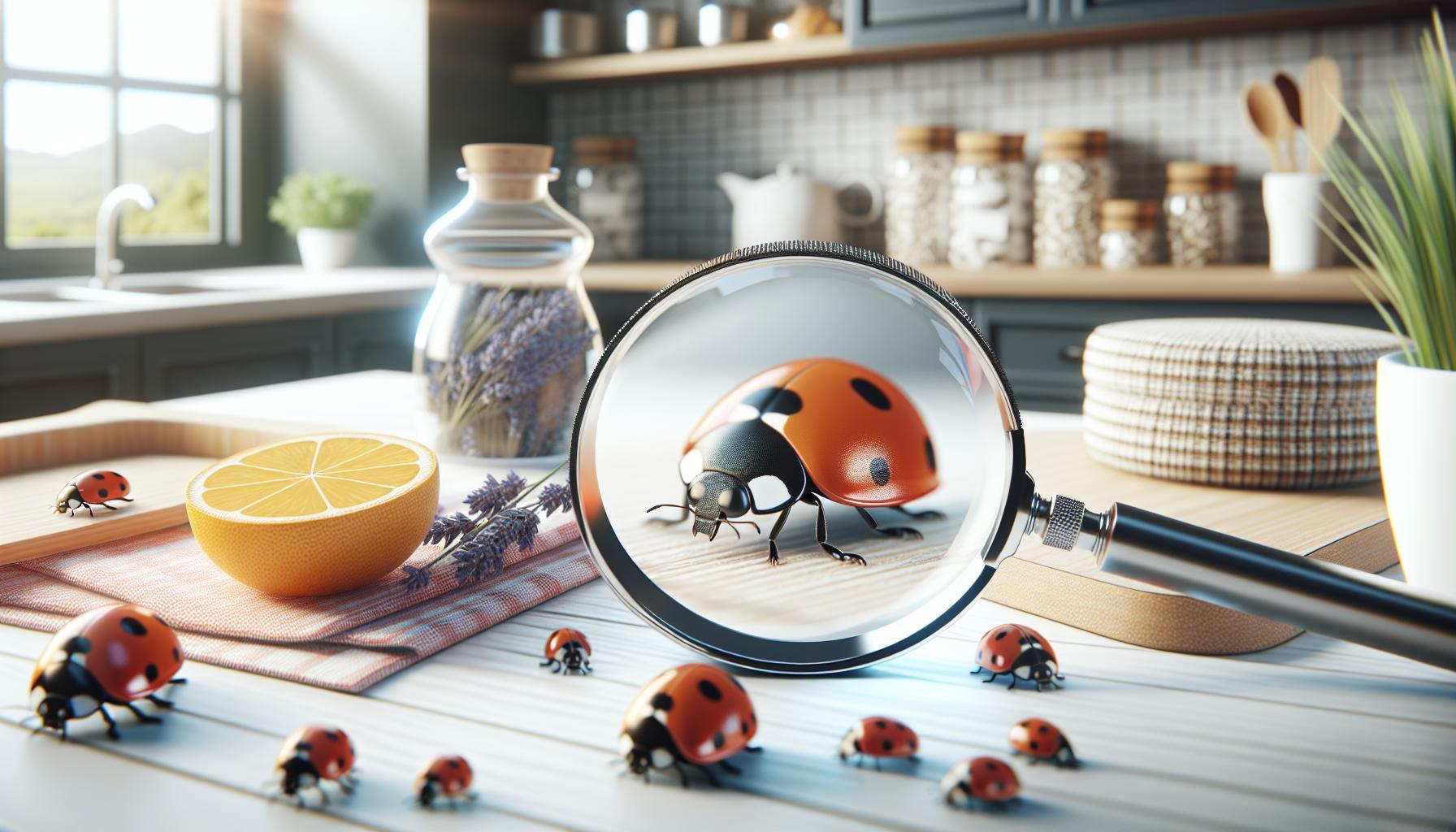 Insectos parecidos a las mariquitas: Diferencias clave y control seguro