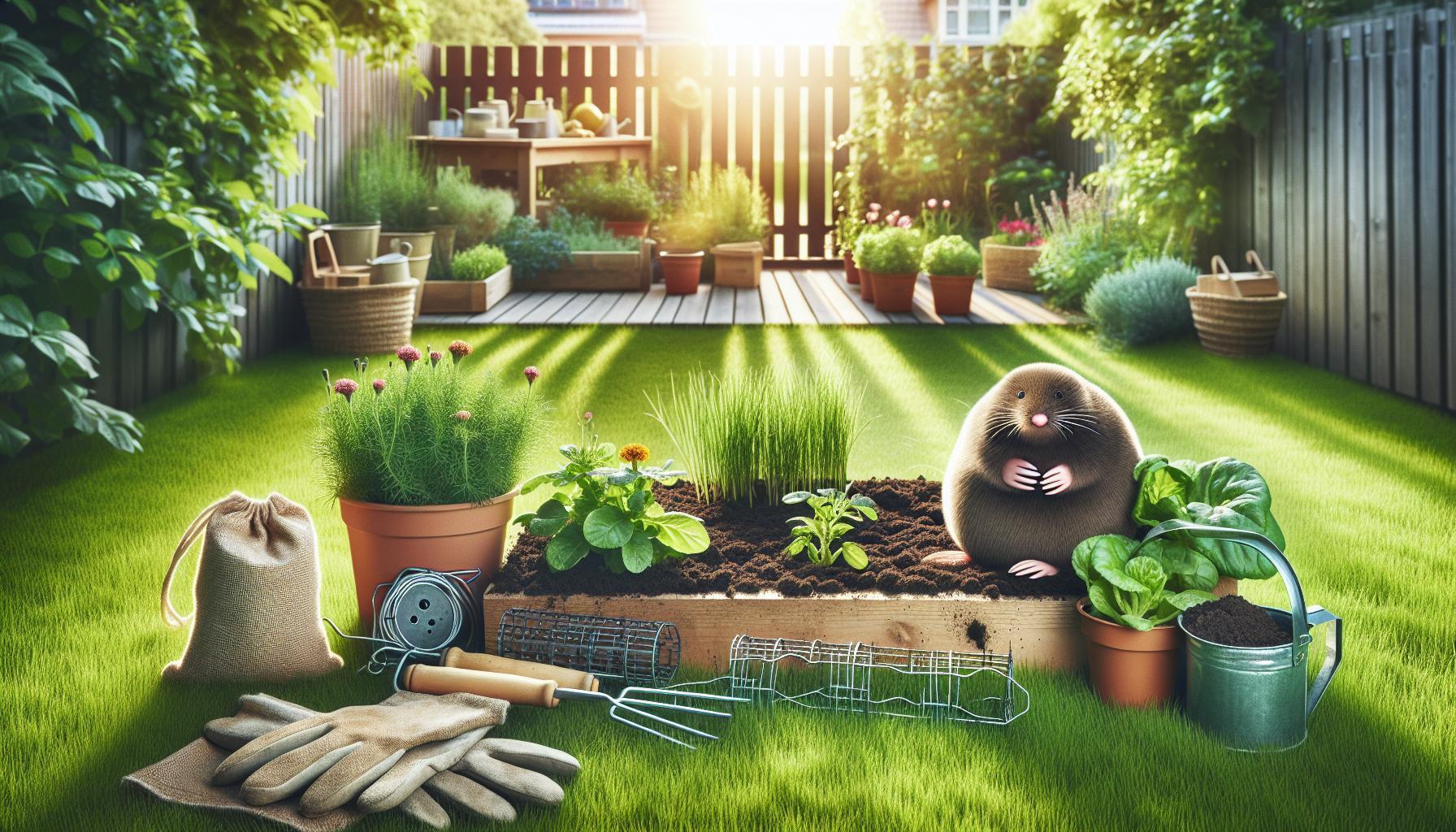 Como Deshacerse de los Topos: Métodos Humanos y Efectivos