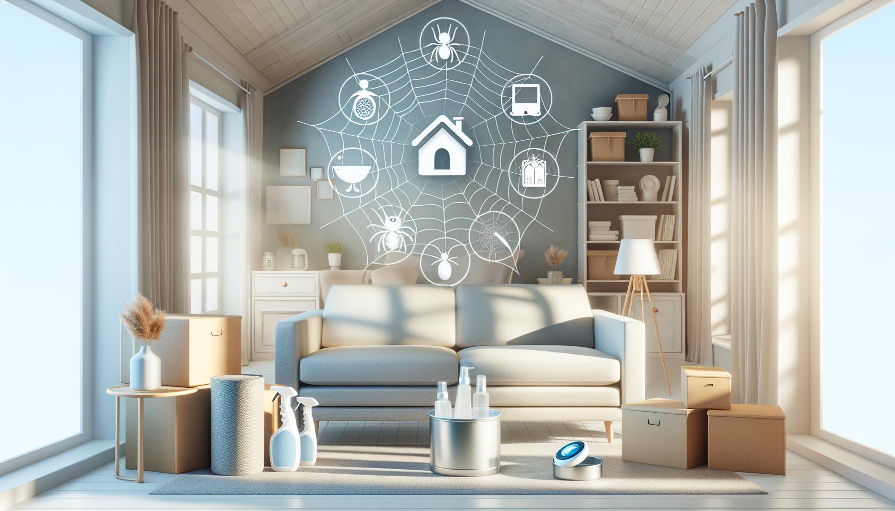 Nidos de arañas: Localiza y elimina refugios seguros