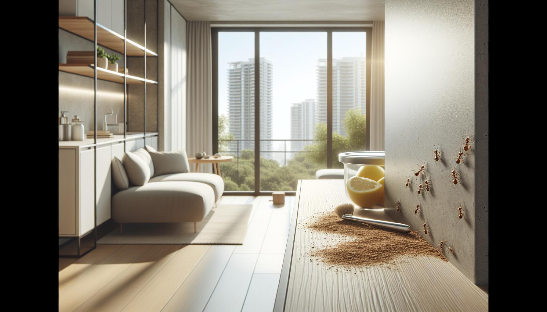 Hormigas en un piso alto: Cómo llegan y cómo eliminarlas