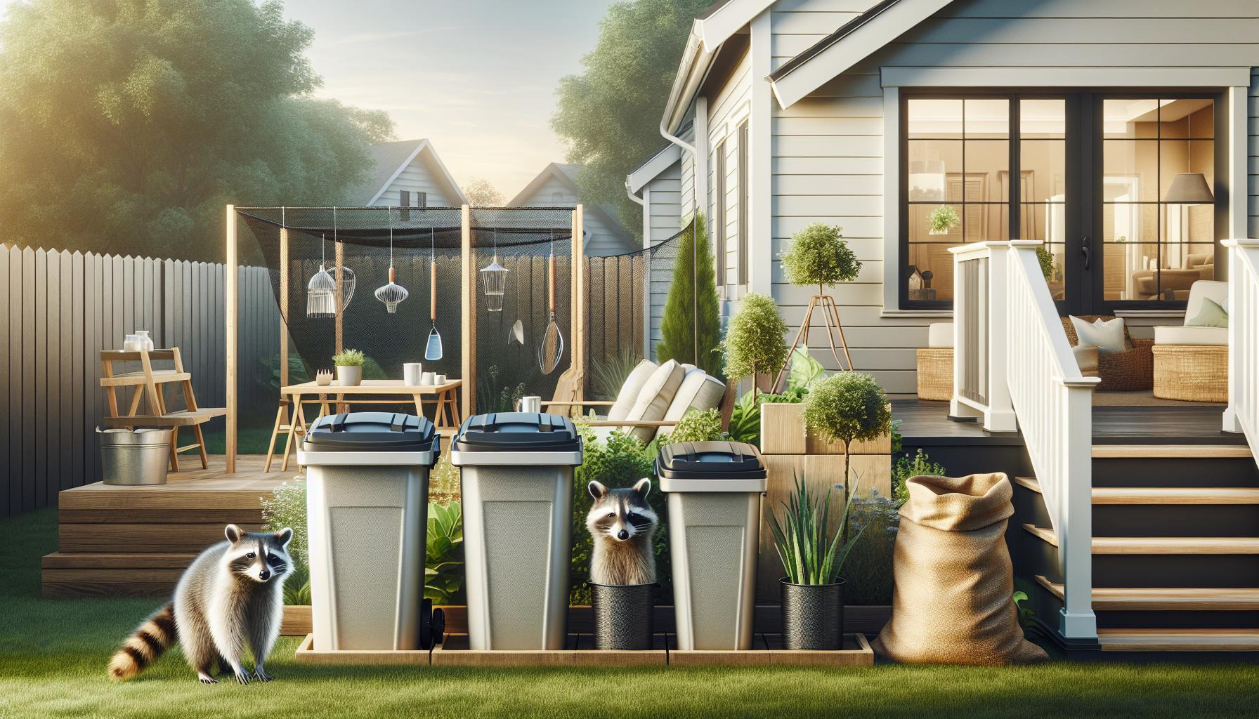 Mapache hembra y macho: Diferencias y cómo evitar su presencia