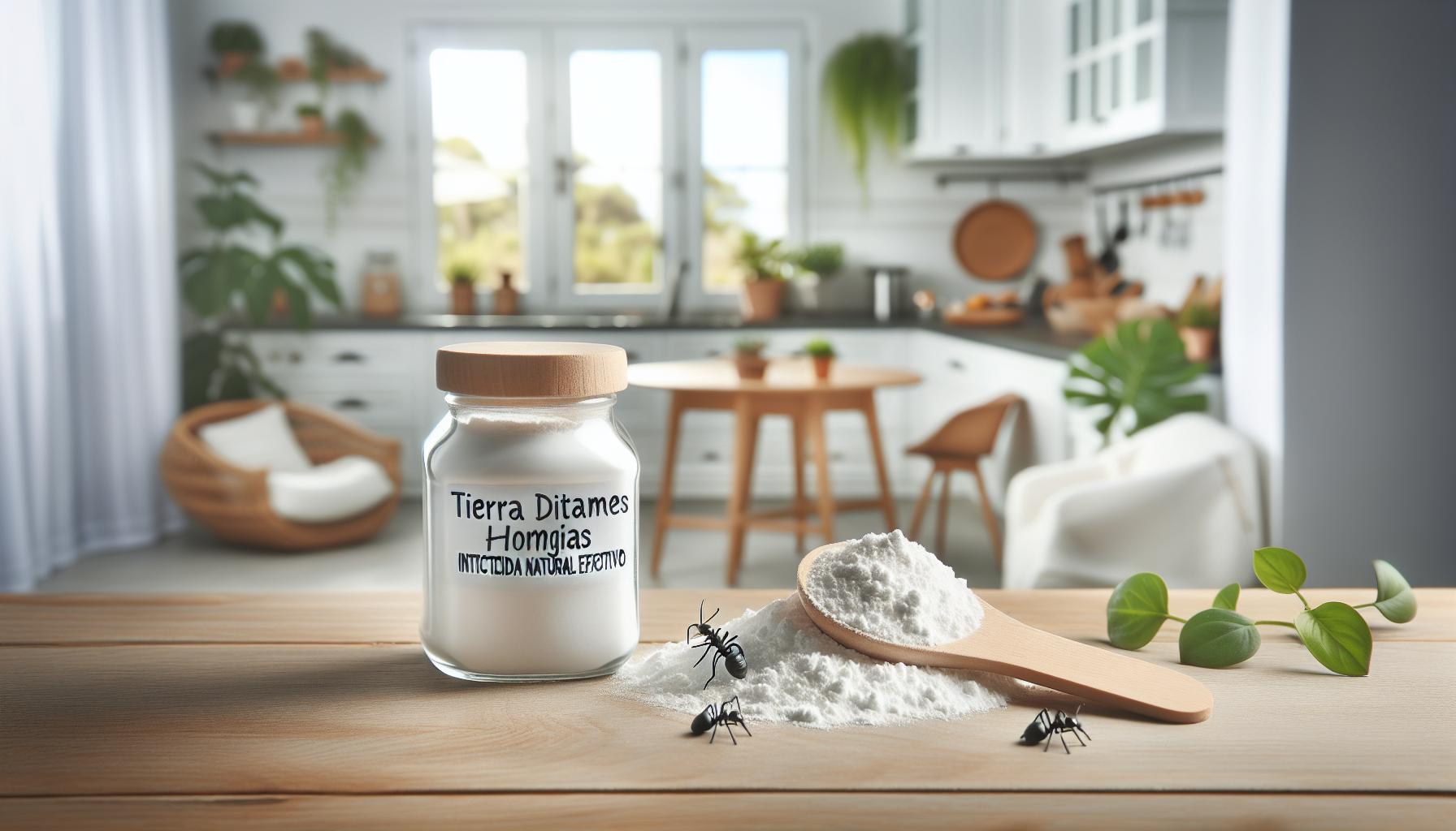 Tierra Diatomeas Hormigas: Insecticida Natural Efectivo