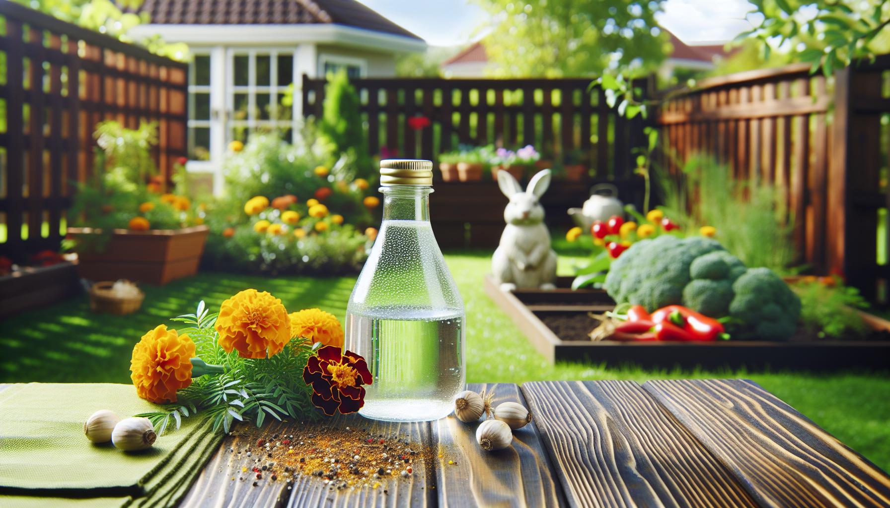 Vinagre para ahuyentar conejos: Usos prácticos y resultados reales