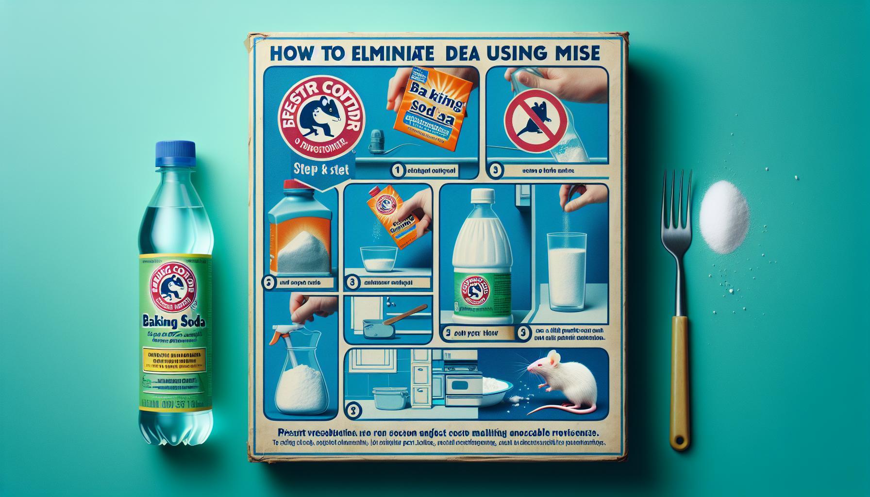 Cómo eliminar ratones con bicarbonato: Guía paso a paso