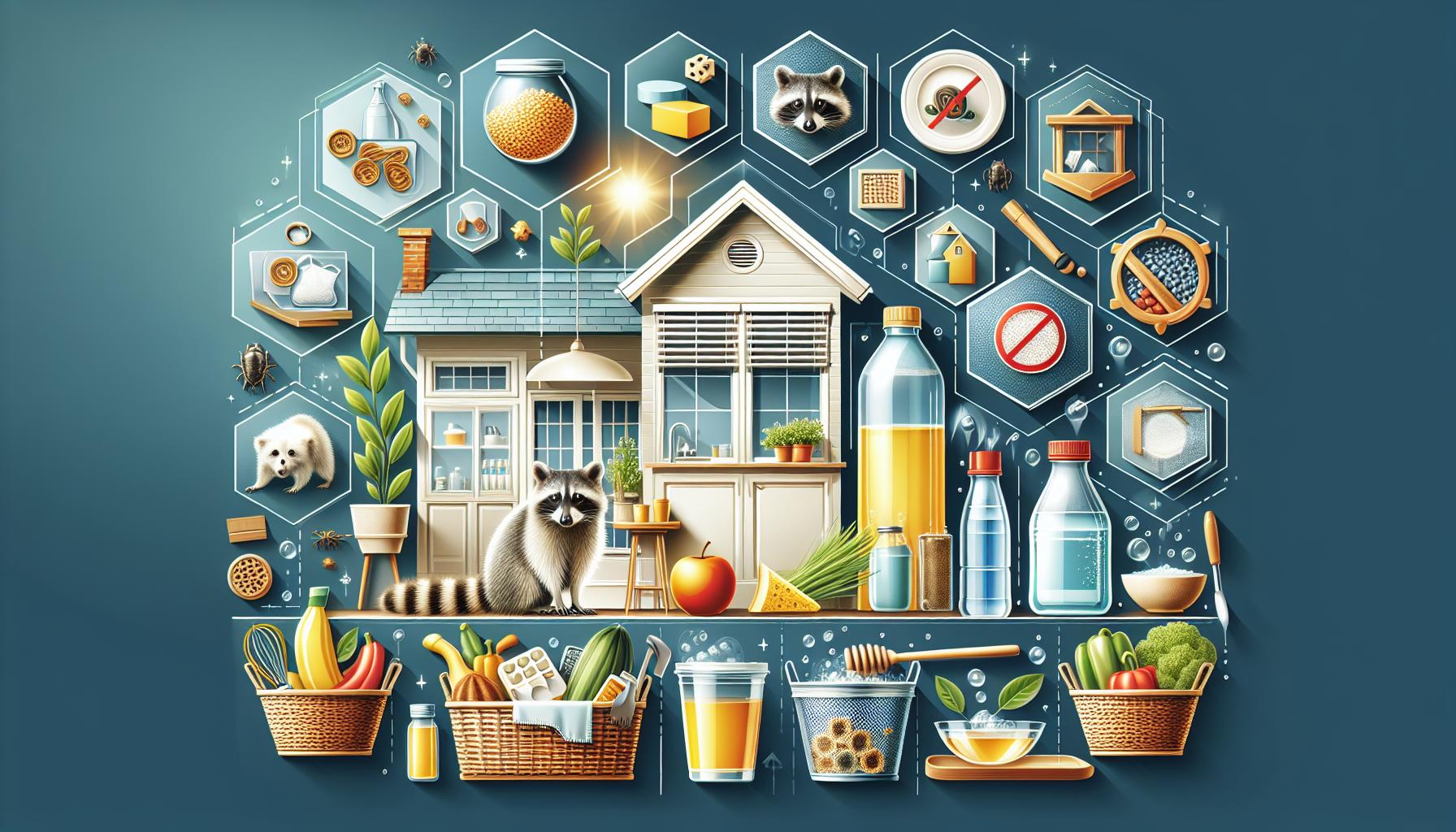 ¿Qué alimentos atraen a los mapaches a tu hogar?