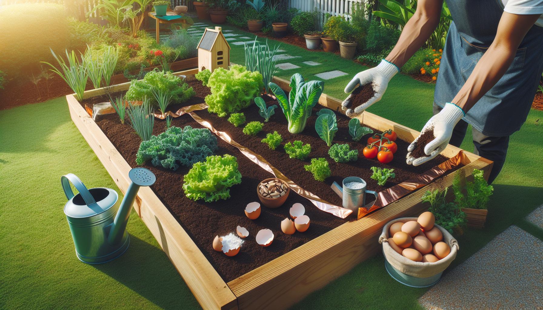 Alternativas naturales para controlar la población de caracoles