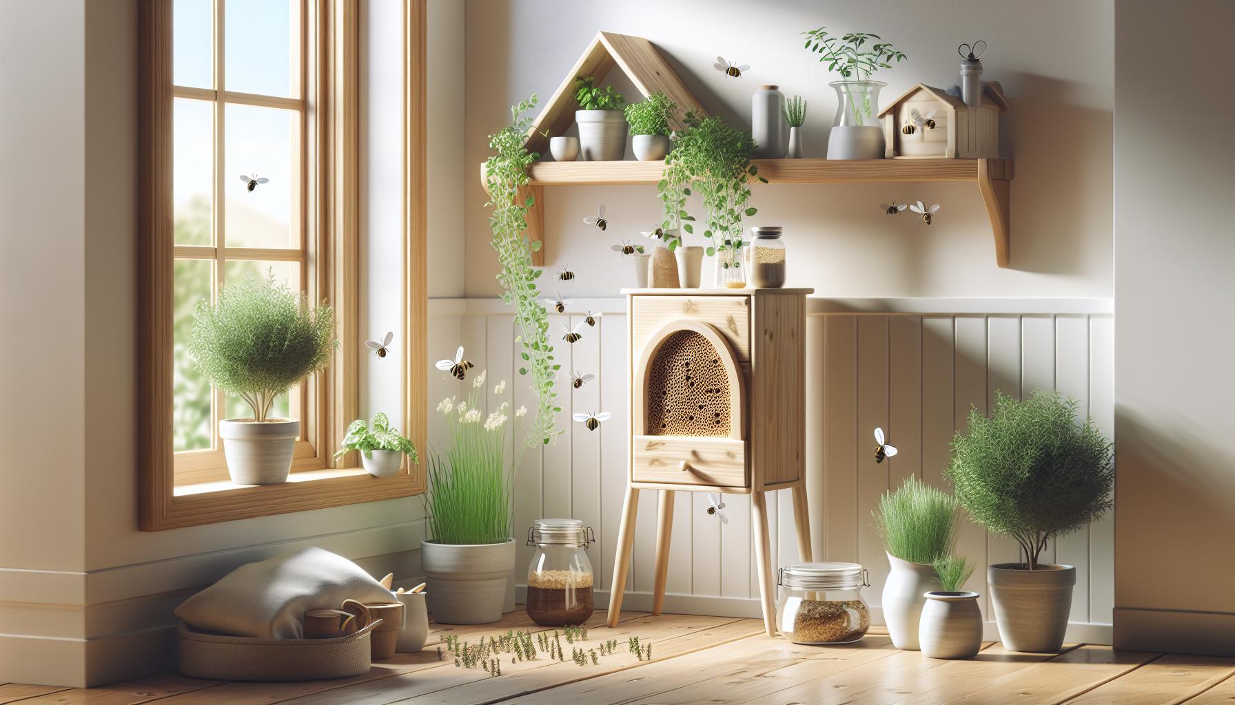 Beneficios ecológicos de las abejas albañiles en el hogar