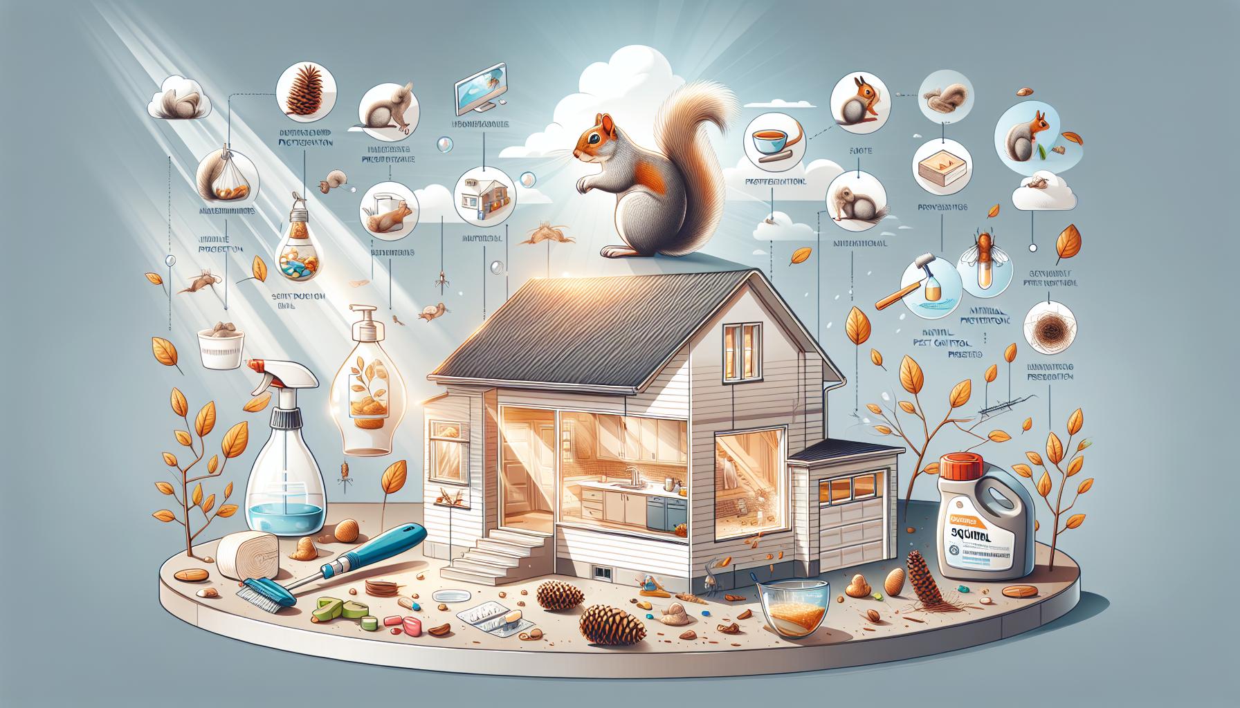 Caca de ardillas: Identifica presencia en tu propiedad