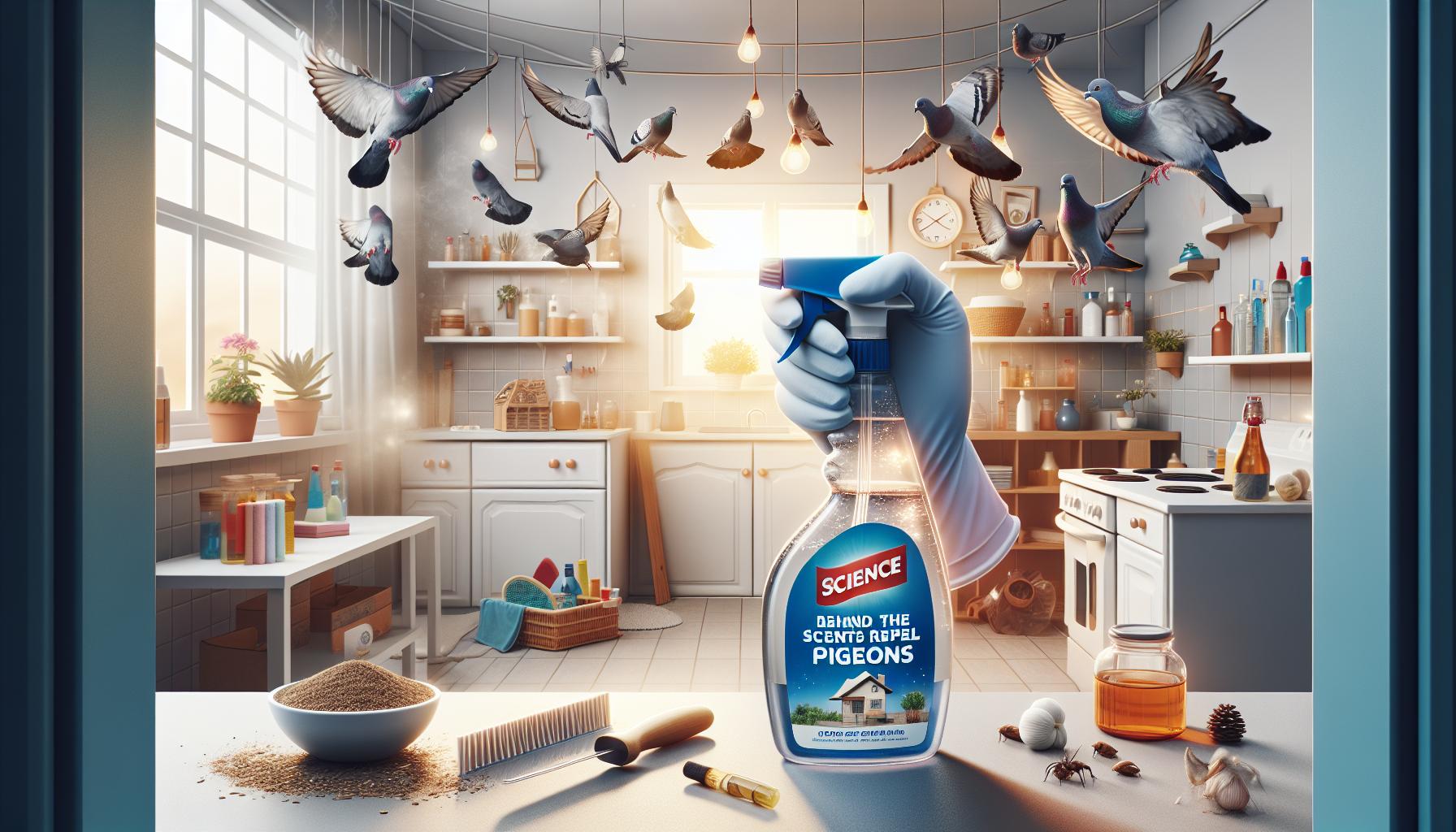 La ciencia detrás de los olores que ahuyentan palomas