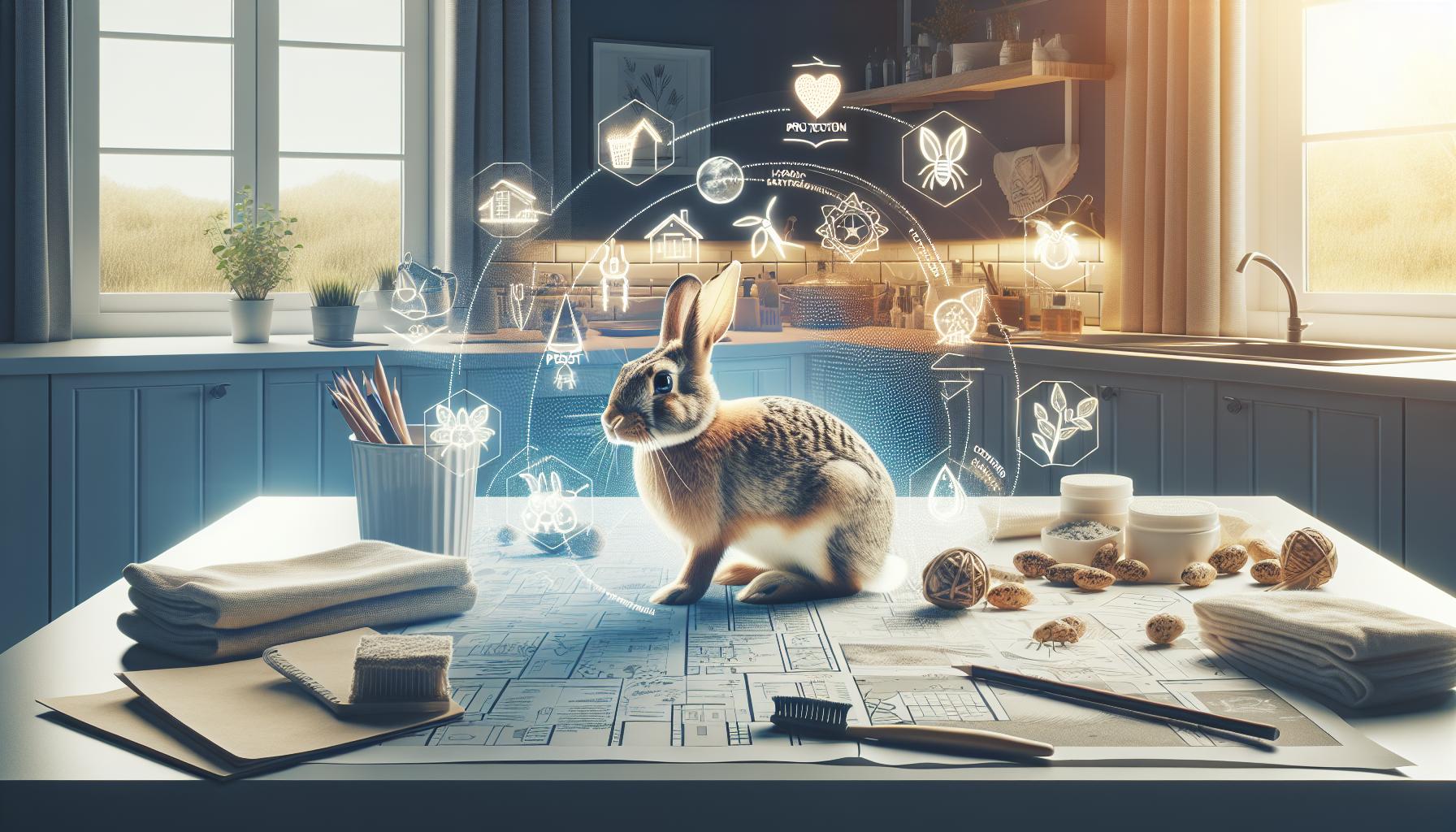 ¿Cómo afecta el clima a la actividad de los conejos?