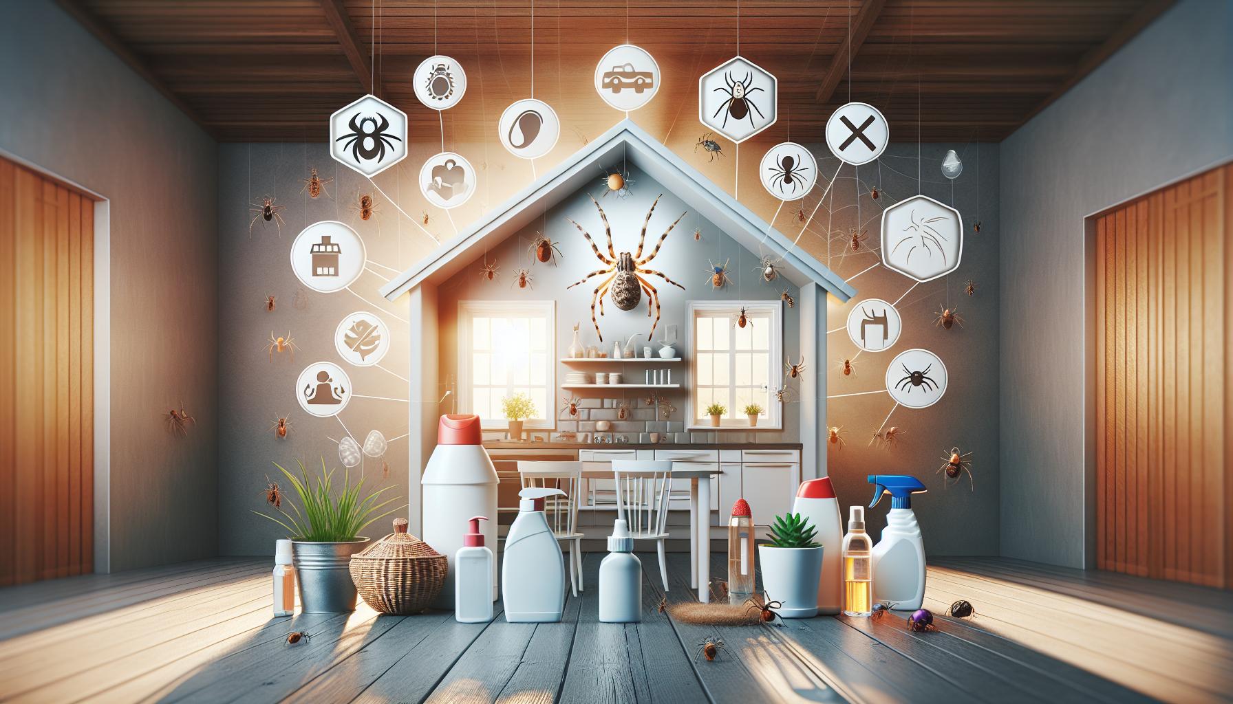 Cómo Afectan las Arañas y Garrapatas a Tu Salud y Tu Hogar