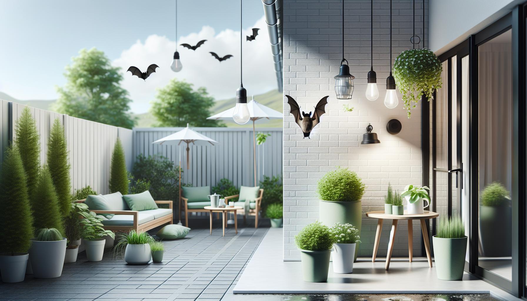 Cómo crear un ambiente menos atractivo para los murciélagos