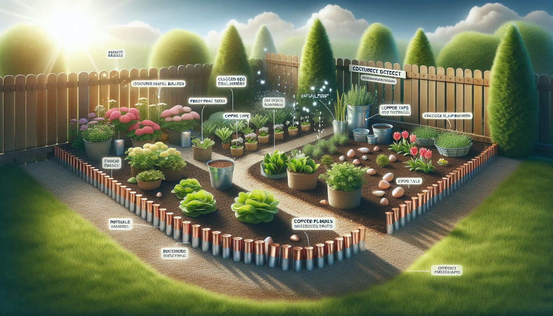 Cómo crear un jardín menos acogedor para los caracoles