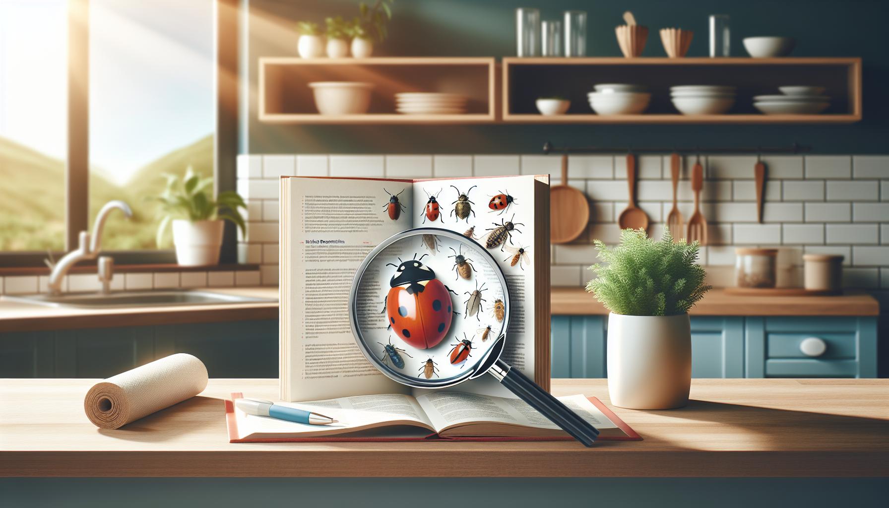 3. Cómo identificar insectos similares a mariquitas en tu hogar