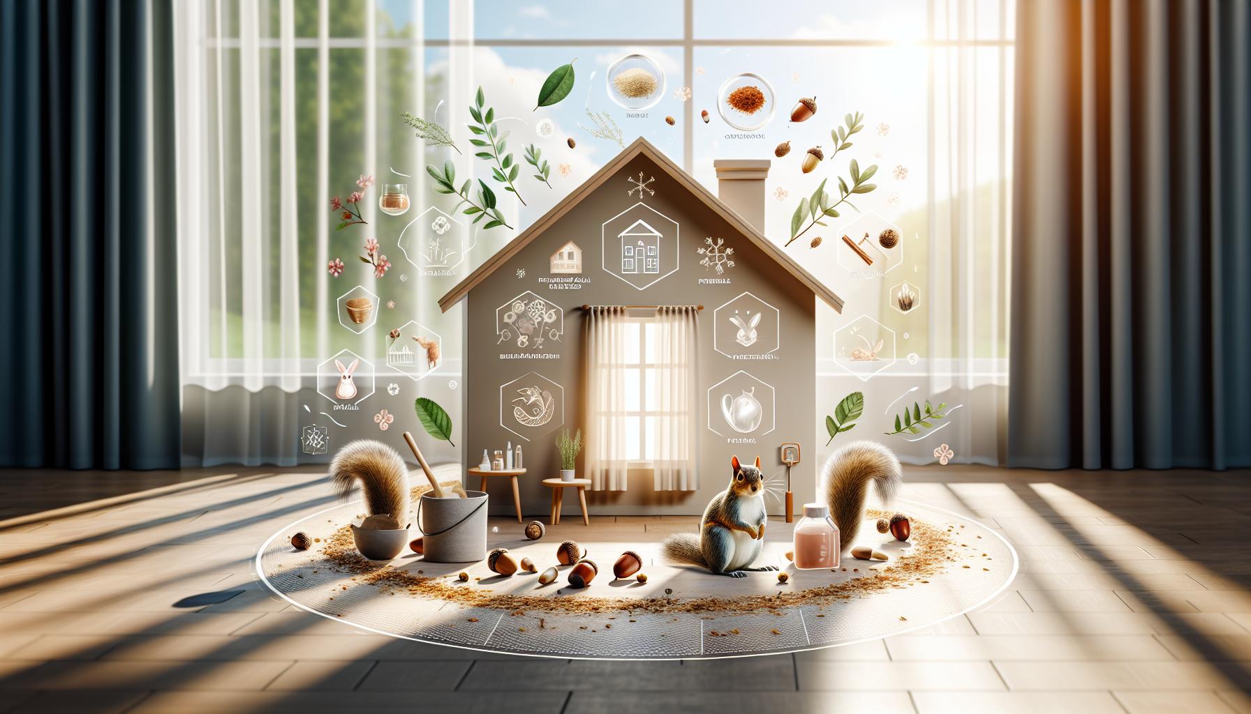 Cómo identificar los signos de la presencia de ardillas en tu hogar