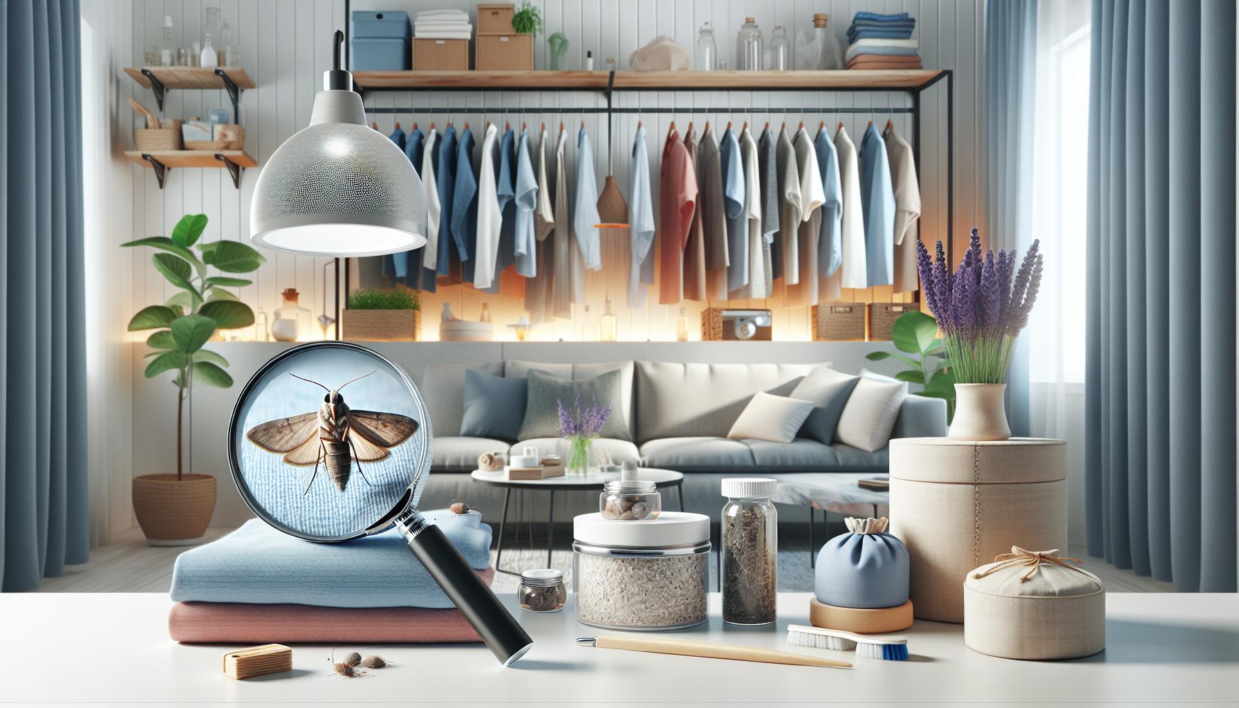 Cómo identificar la presencia de polillas en tu hogar