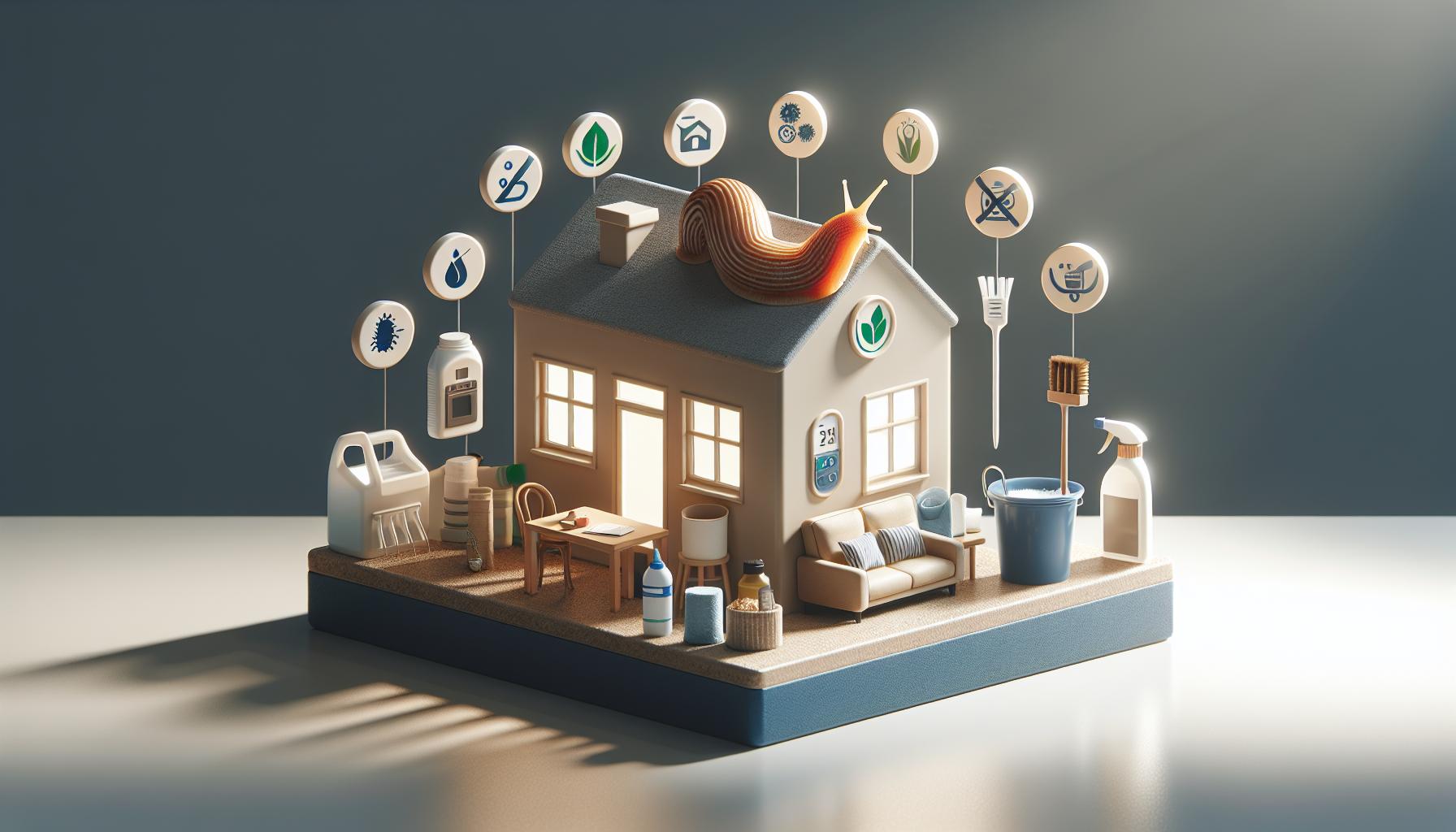 Cómo identificar una infestación de babosas de tierra en tu hogar