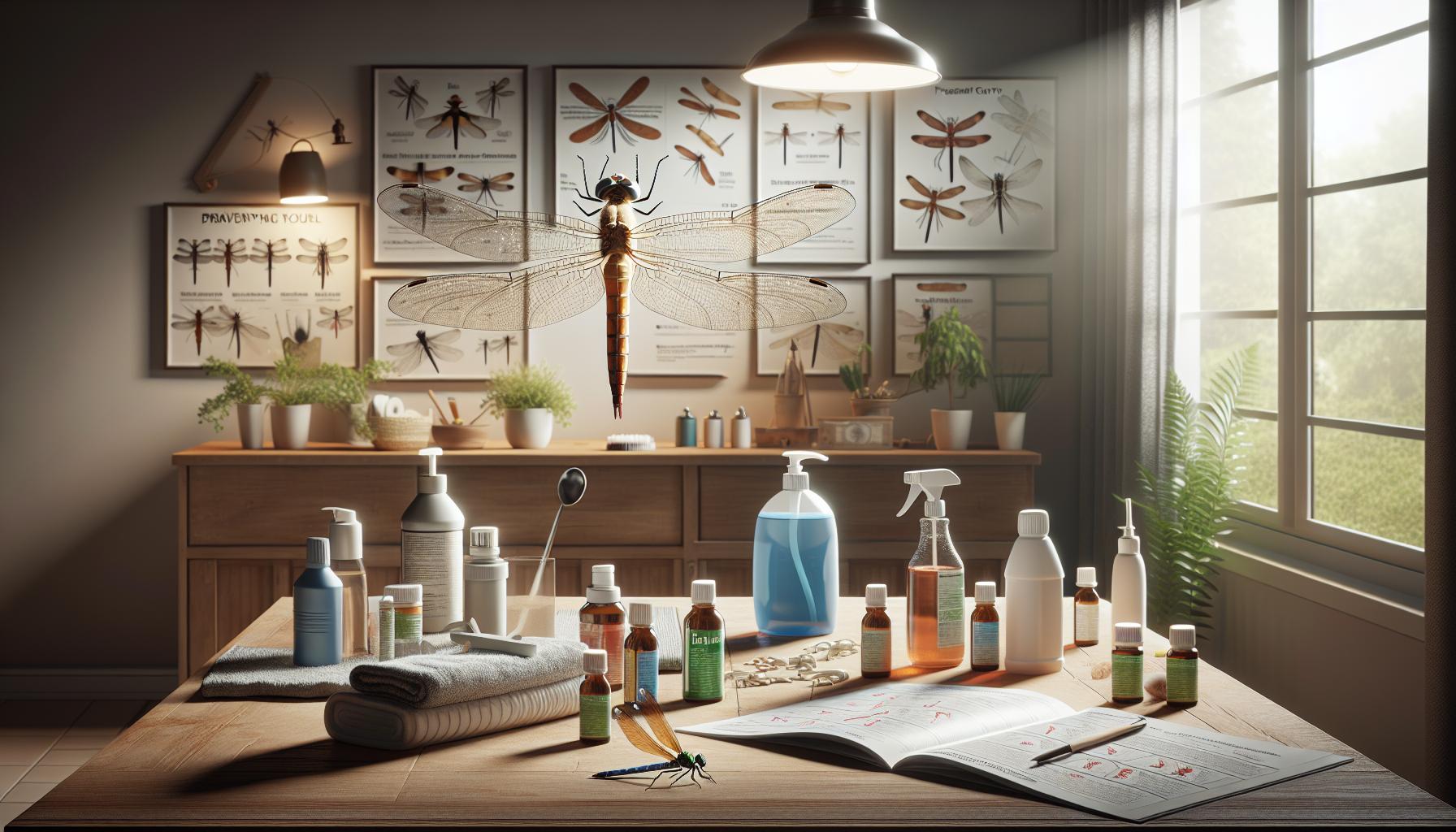 Cómo prevenir interacciones no deseadas con libélulas