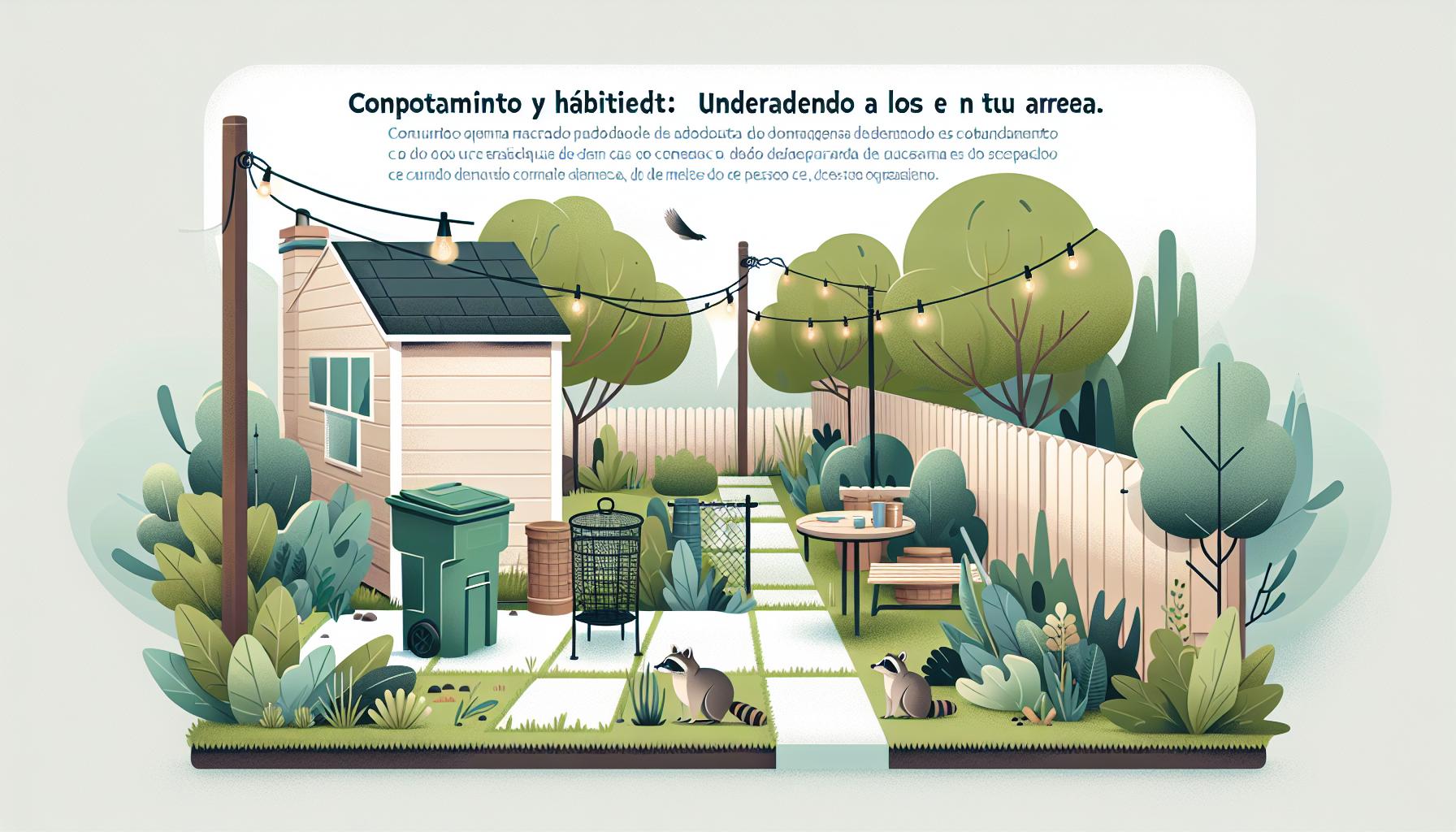 Comportamiento y hábitat: Entendiendo a los mapaches en tu área