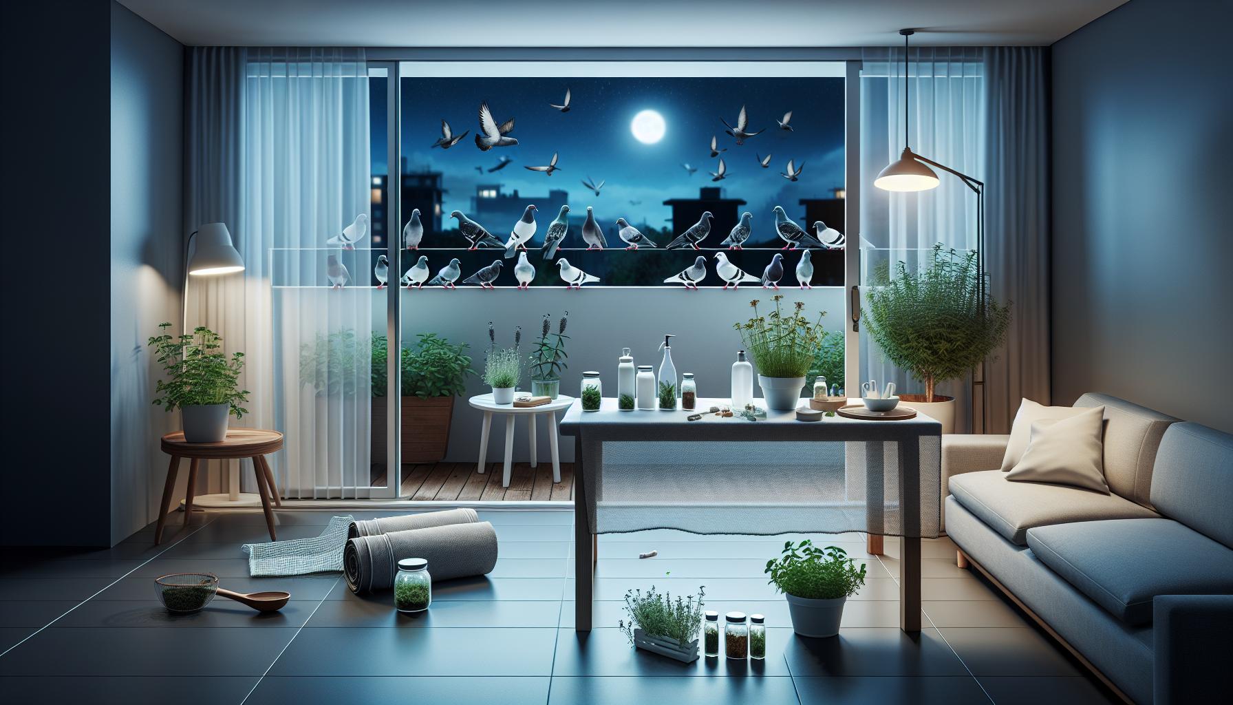 Comprendiendo el Comportamiento Nocturno de las Palomas