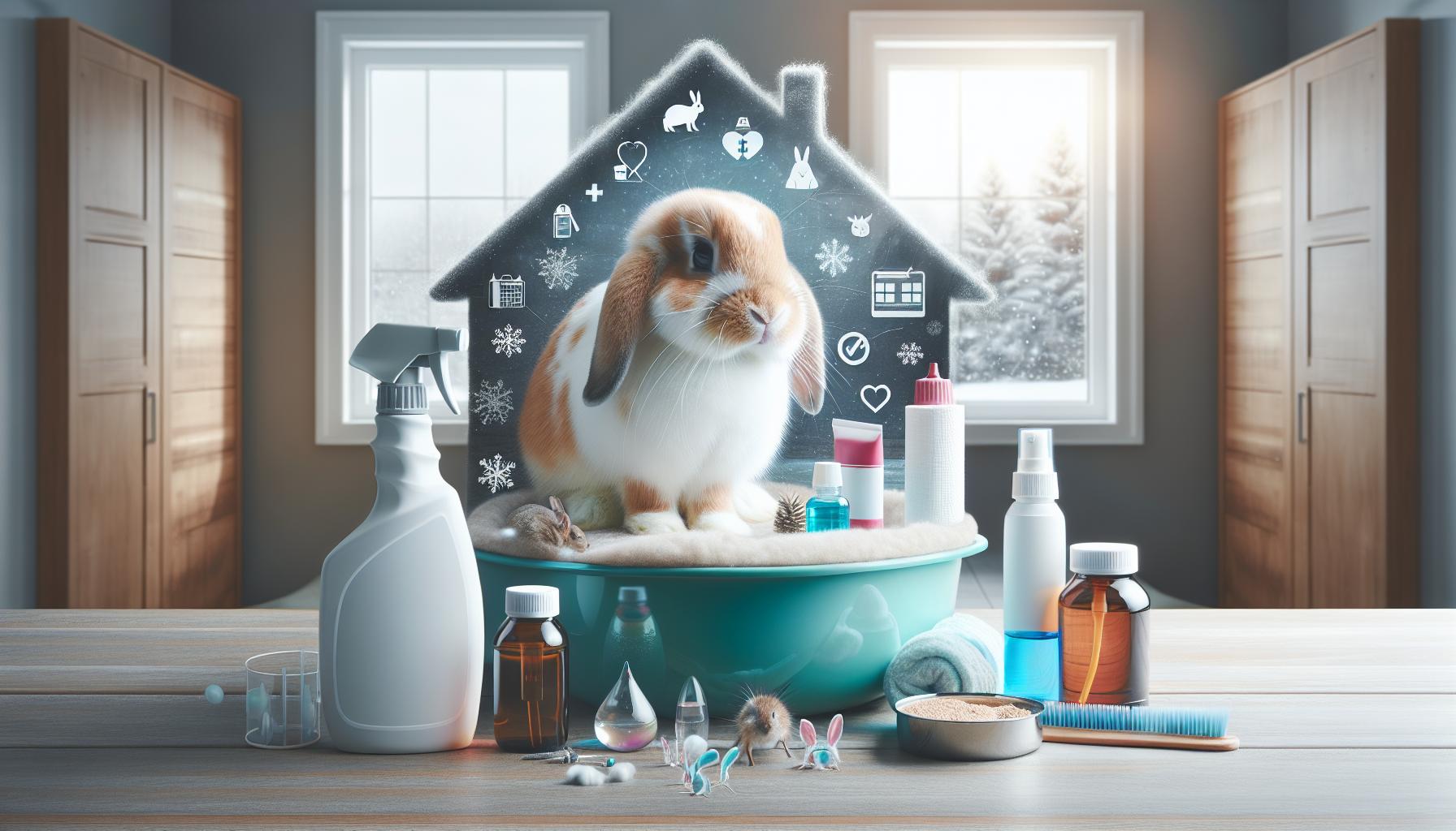 Consejos para cuidar a tu conejo durante los meses fríos