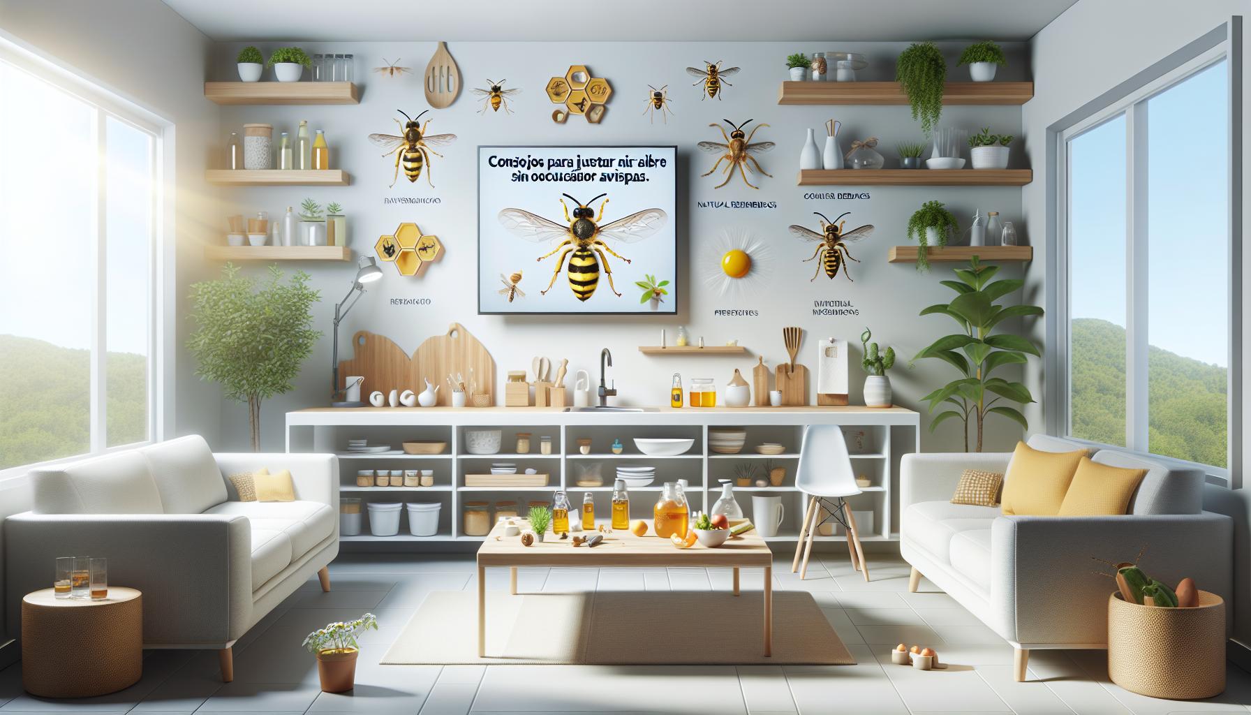 Consejos para disfrutar al aire libre sin preocupaciones por avispas