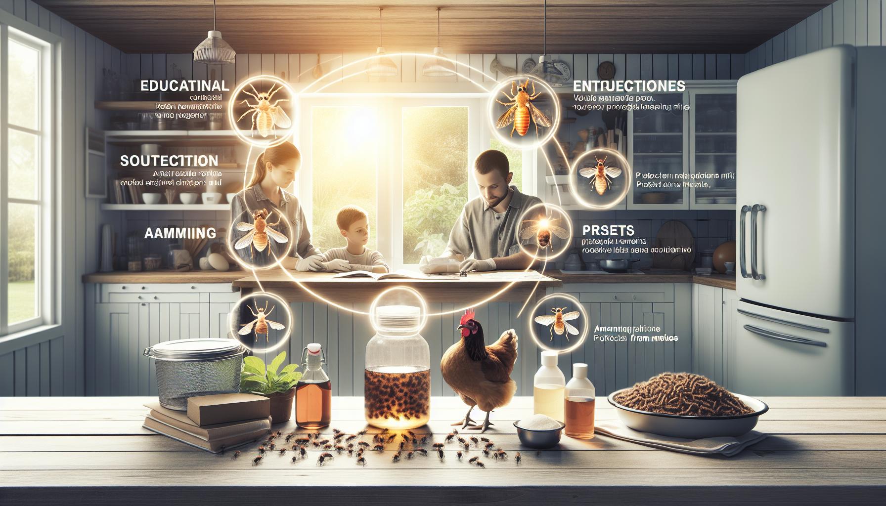 Consejos para proteger a tus gallinas y evitar problemas de ácaros