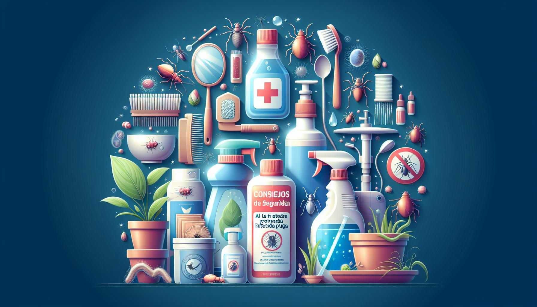 Consejos de seguridad al tratar prendas infestadas de pulgas