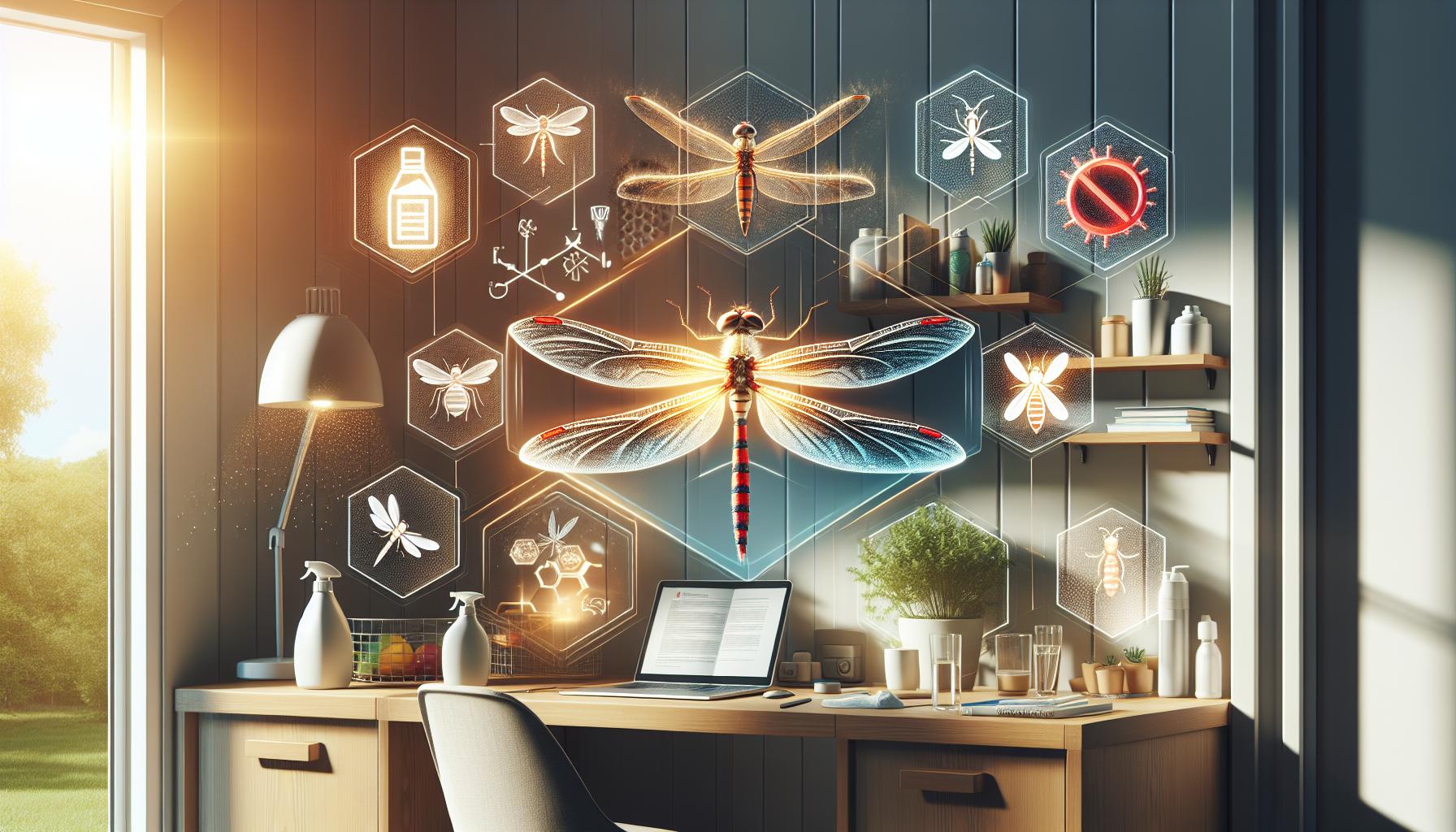 Control de insectos en casa: ¿Cómo prevenir la llegada de libélulas y otros voladores?