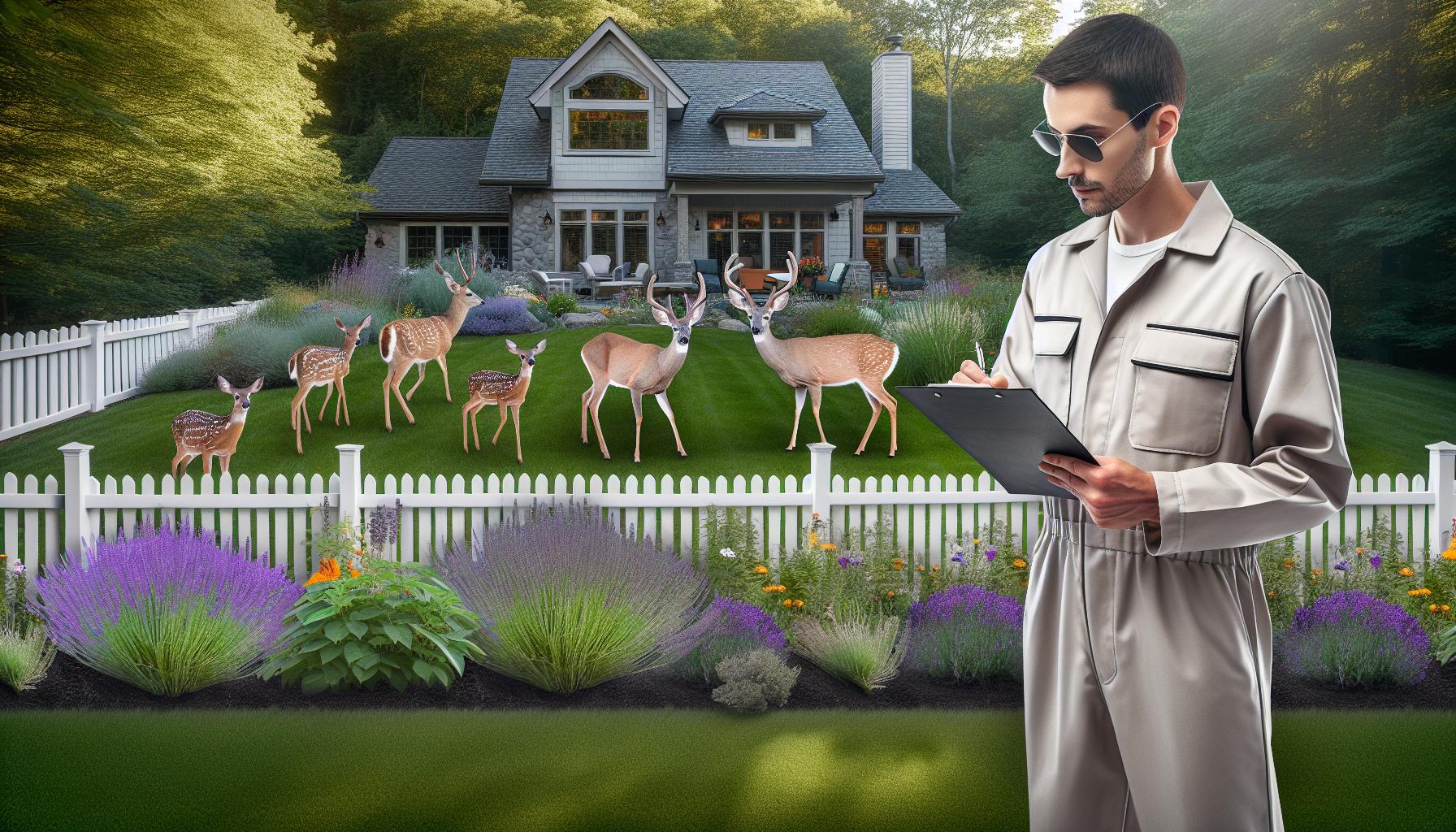 Cuando contactar a profesionales: Opciones de control de ciervos