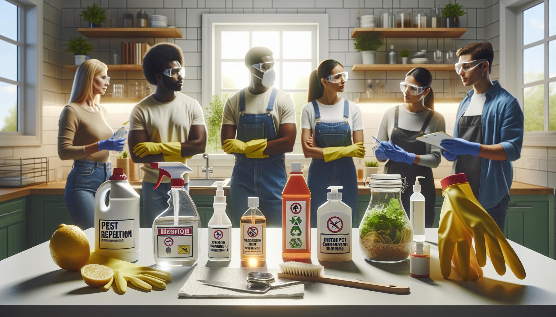 Cuidados y precauciones: Manejo seguro de productos químicos