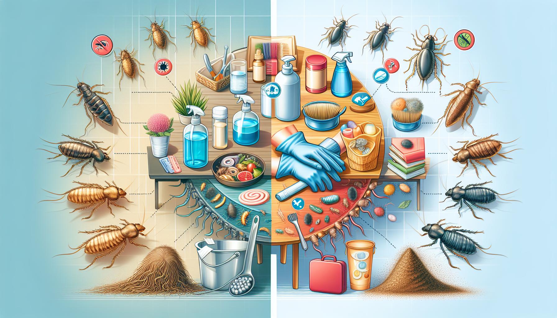 Diferencias clave entre pulgas y otros insectos similares