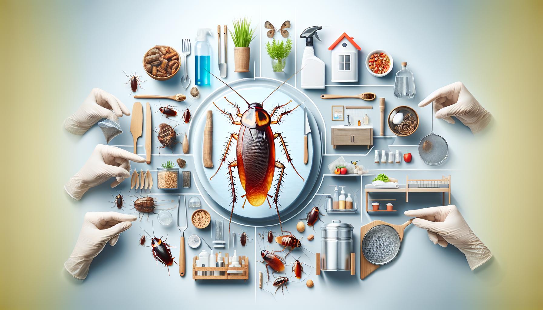 Diferencias entre las patas de las diversas especies de cucarachas