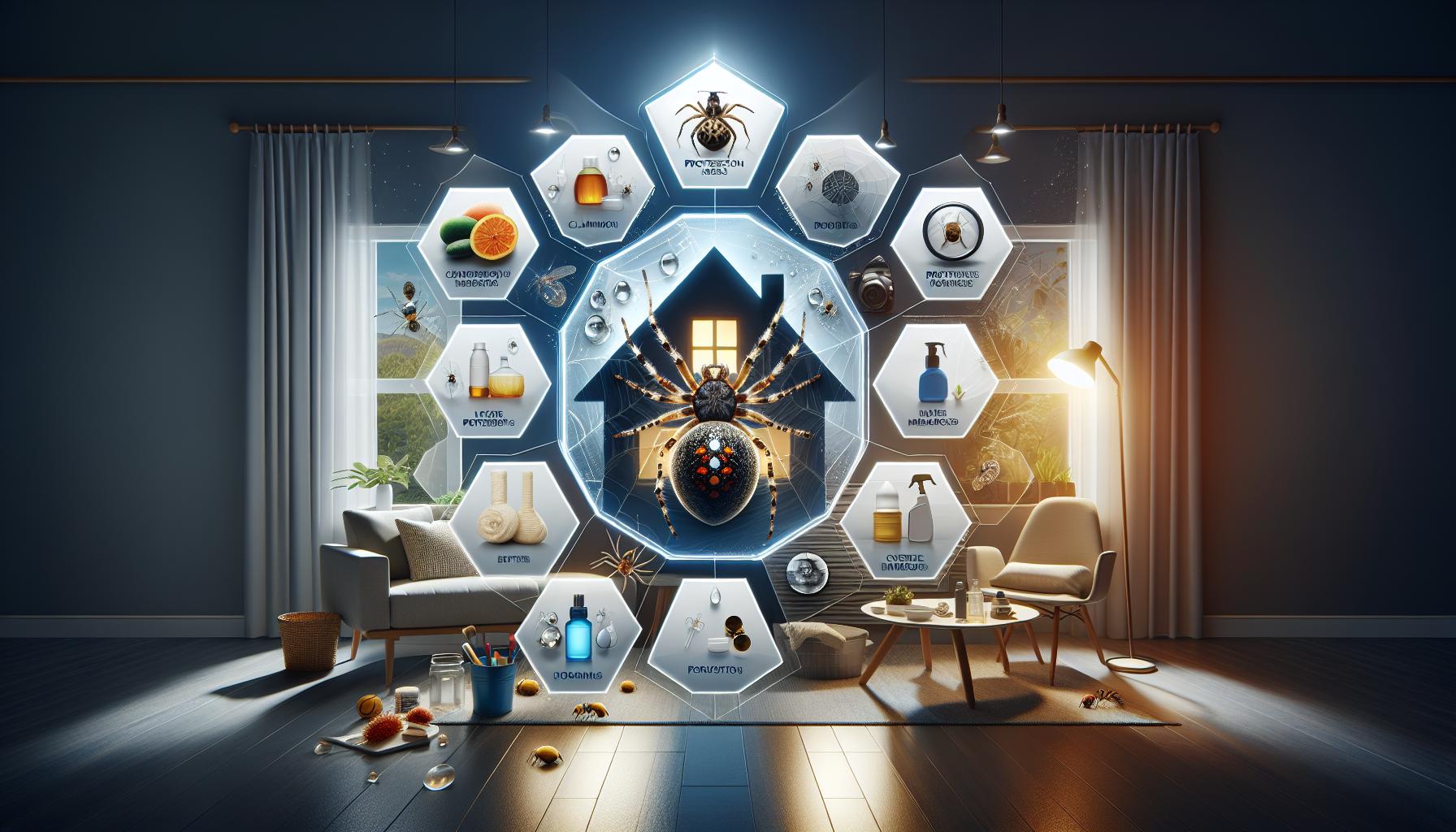 Estrategias efectivas para el control de arañas en el hogar