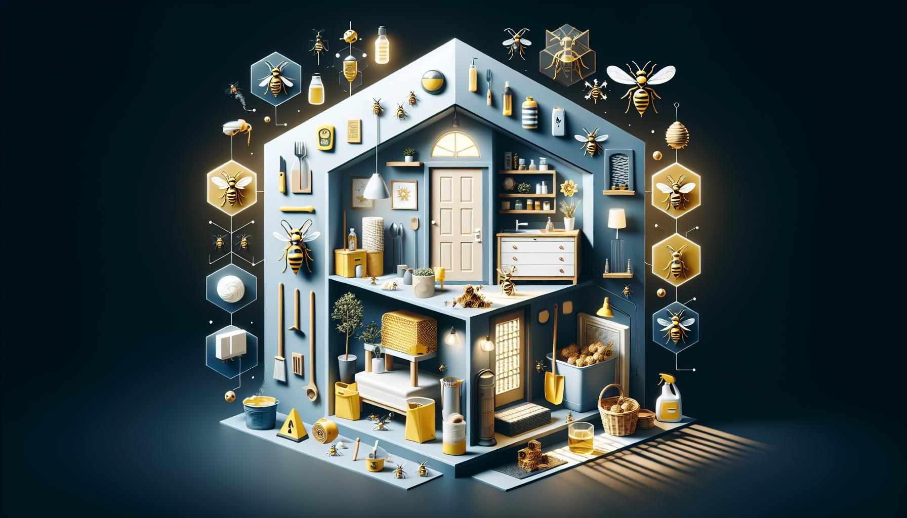 Estrategias efectivas para sellar tu hogar: Cómo minimizar entradas para avispas