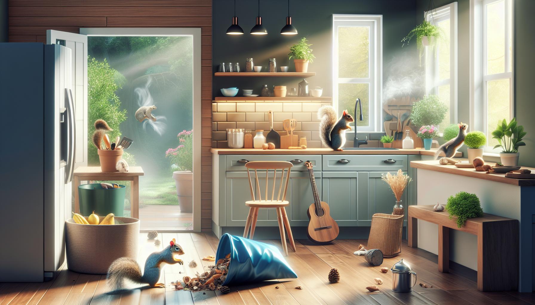 Estrategias para mantener a las ardillas alejadas de tu hogar