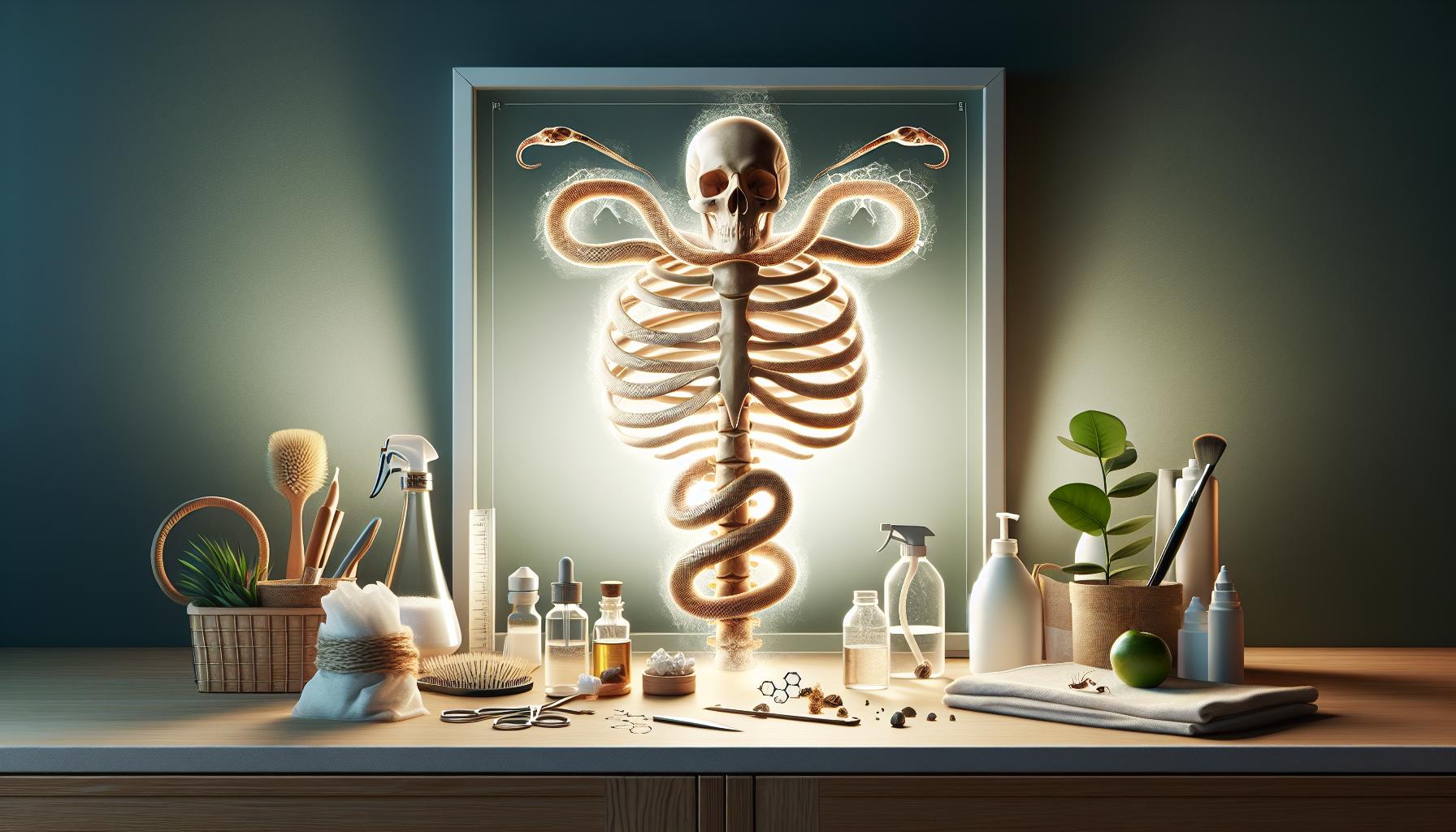 La estructura ósea de las serpientes: ¿Cómo están construidos sus cuerpos?