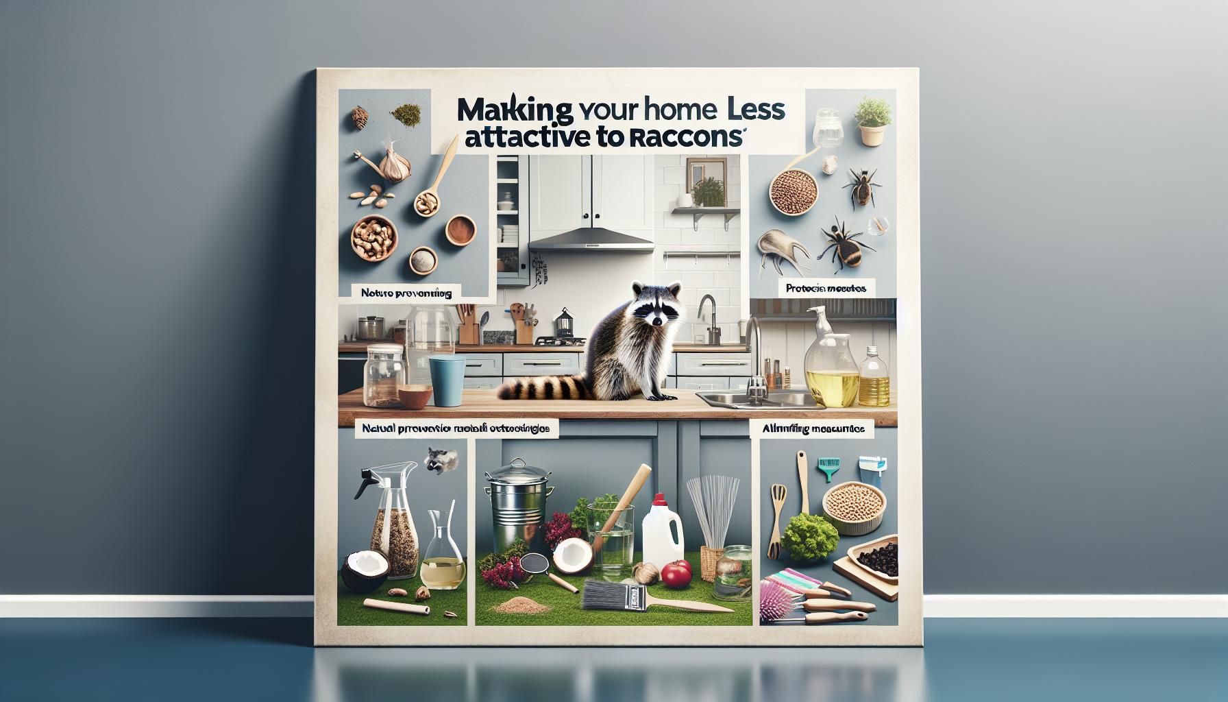 Hacer de tu hogar un lugar menos atractivo para los mapaches