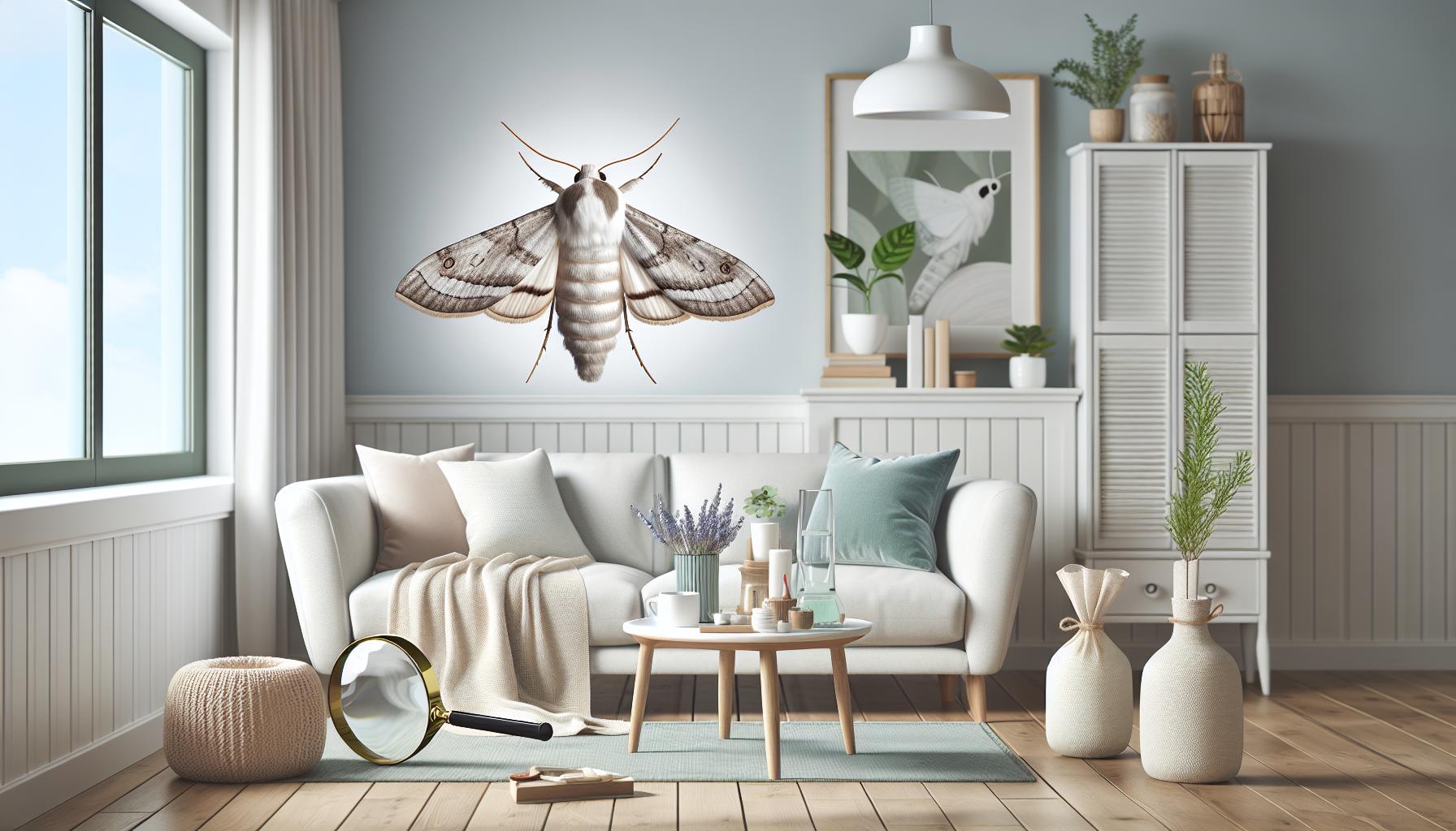 Identificando los tipos de polillas más comunes en casa