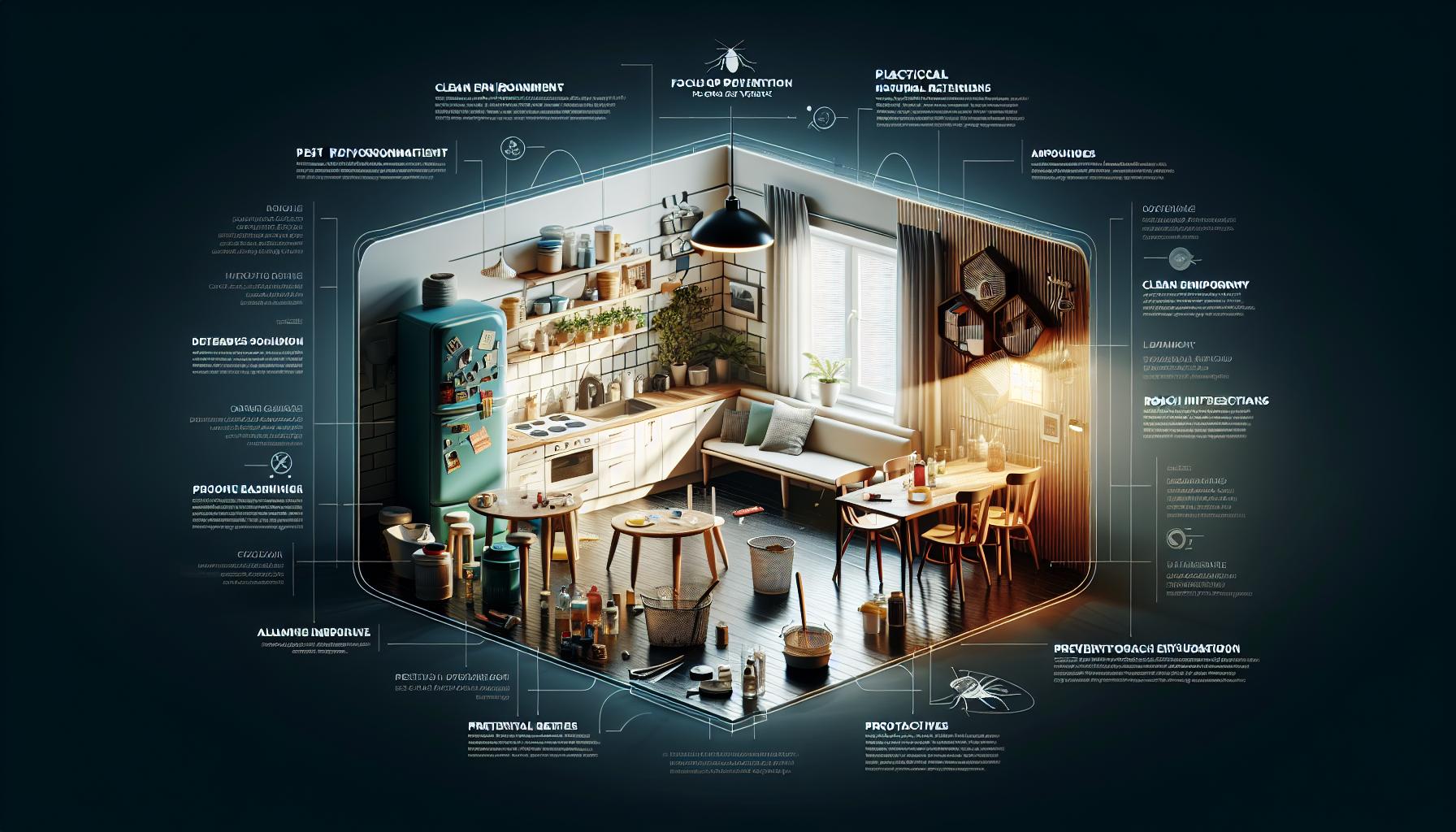 La importancia de un ambiente limpio: previniendo infestaciones de cucarachas