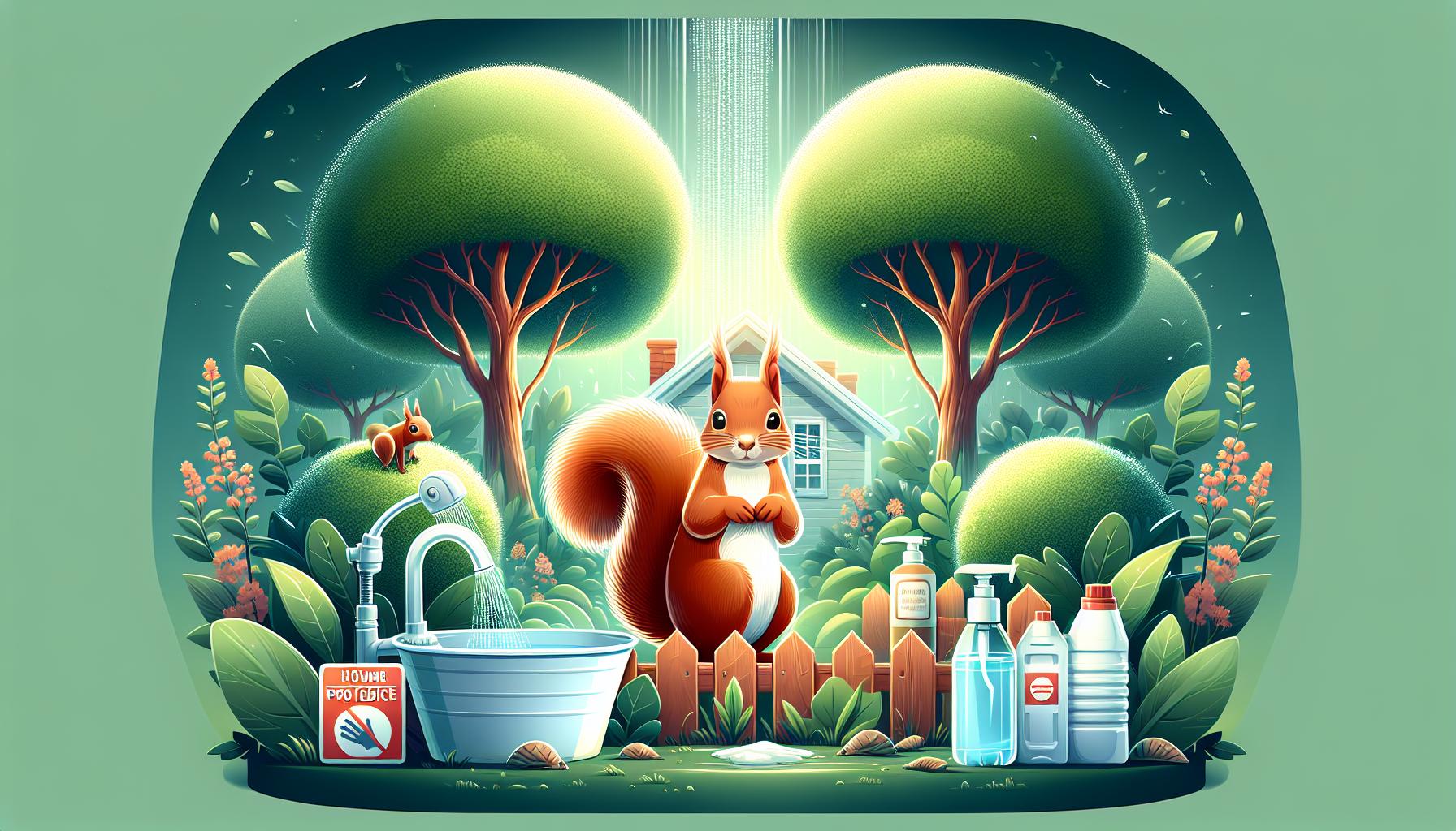 La importancia del hábitat: cómo los árboles y jardines influyen en la vida de las ardillas