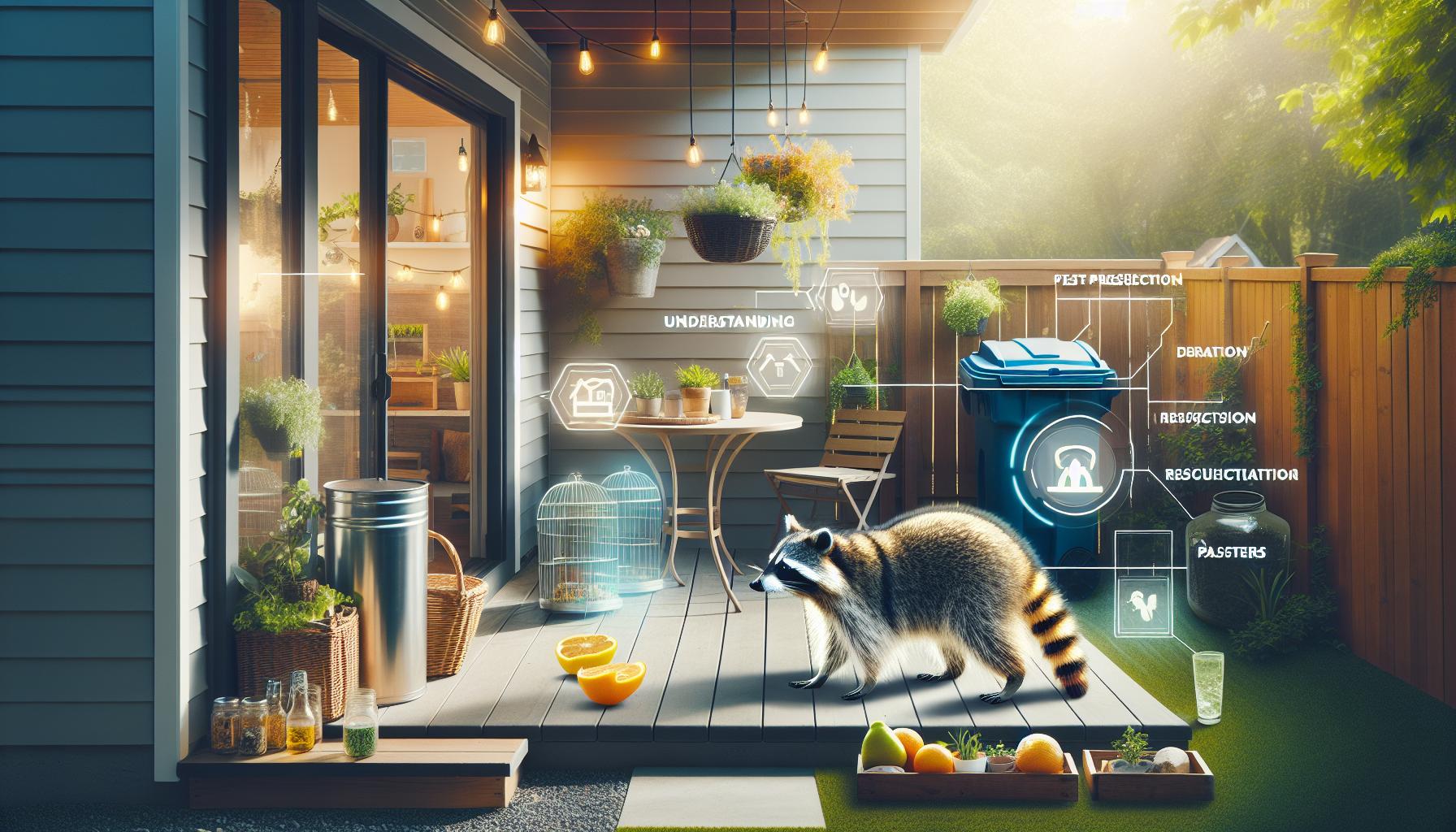 La importancia de la empatía: Cómo abordar la presencia de mapaches con respeto y consideración