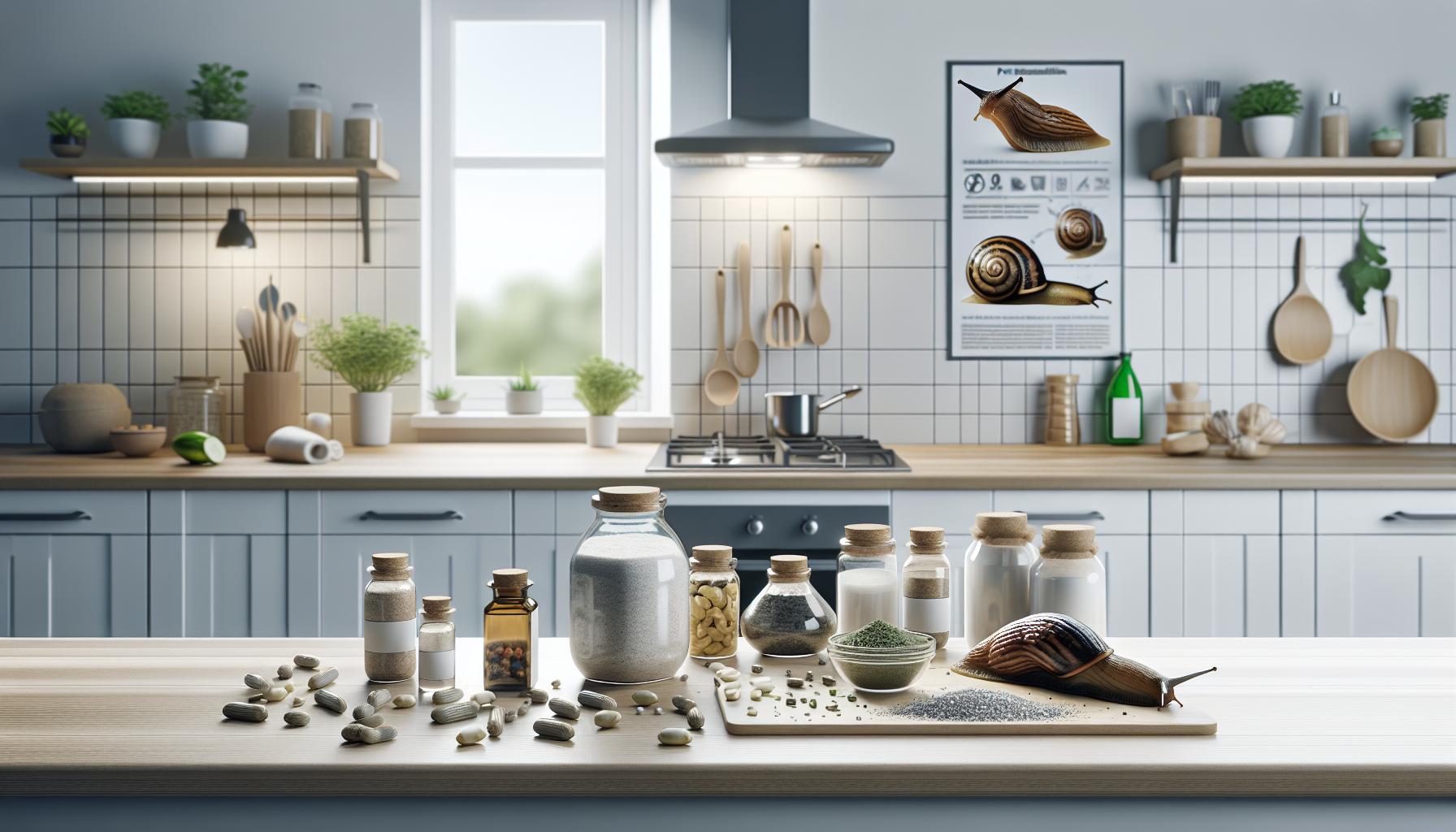 Ingredientes naturales que pueden ayudar en el control de babosas